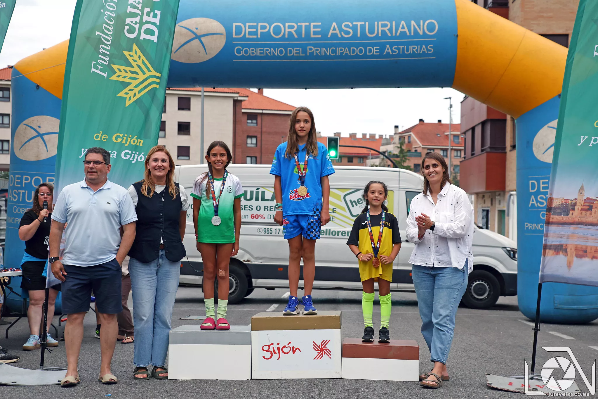 Podium sábado Izarbe