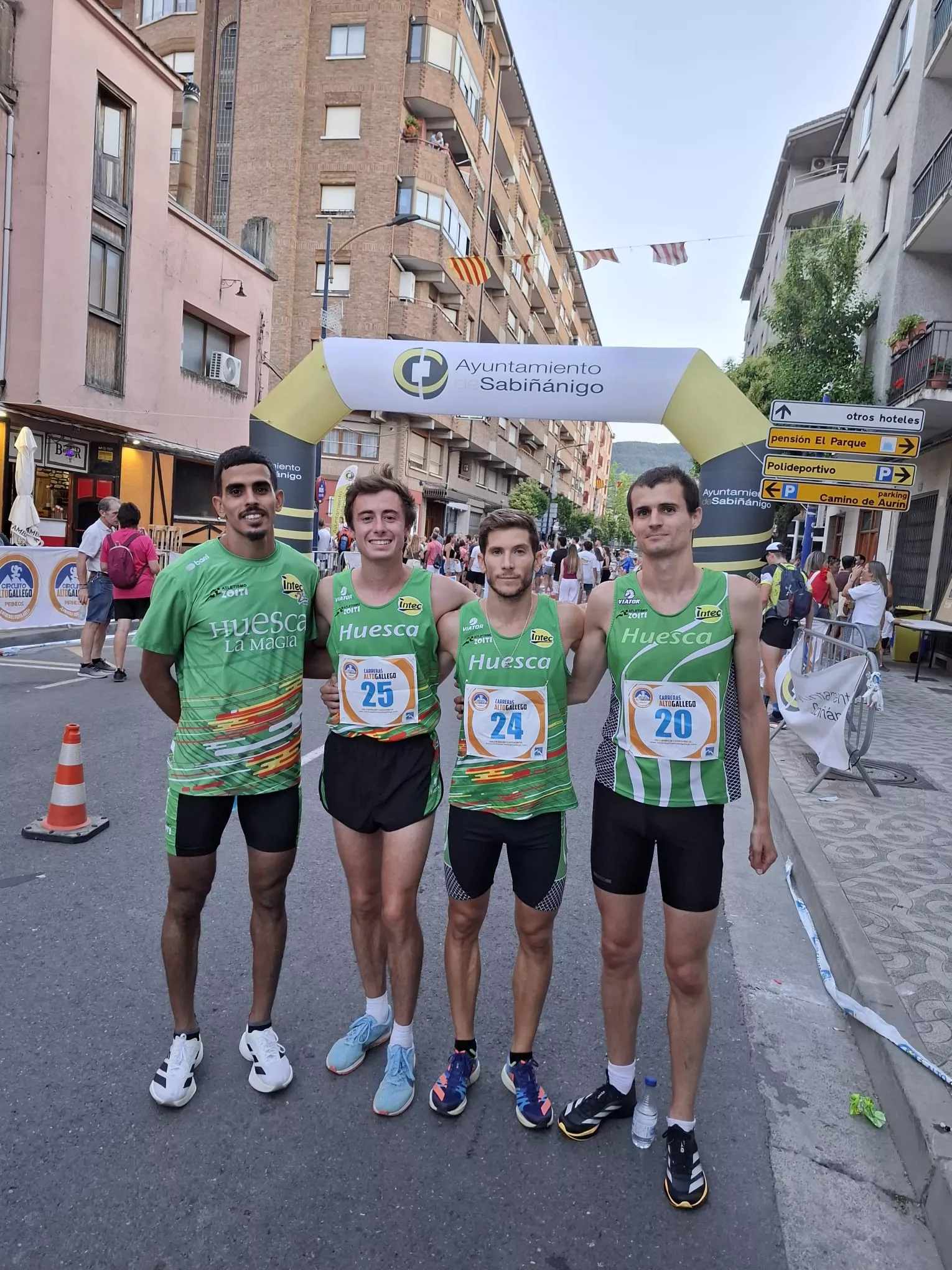 Milla de Sabiñánigo 2025. Intec-Zoiti, ganador por equipos