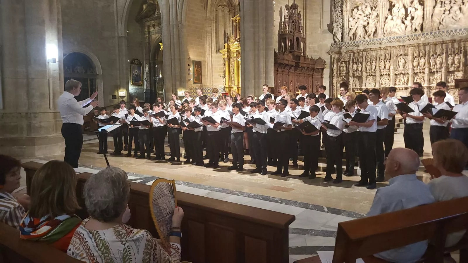El Tiffin Boy's Choir en la Catedral de Huesca