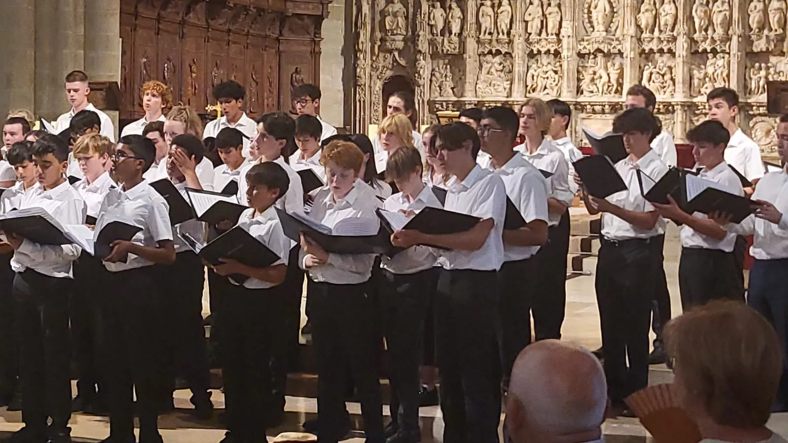 Tiffin Boy's Choir en la Catedral de Huesca