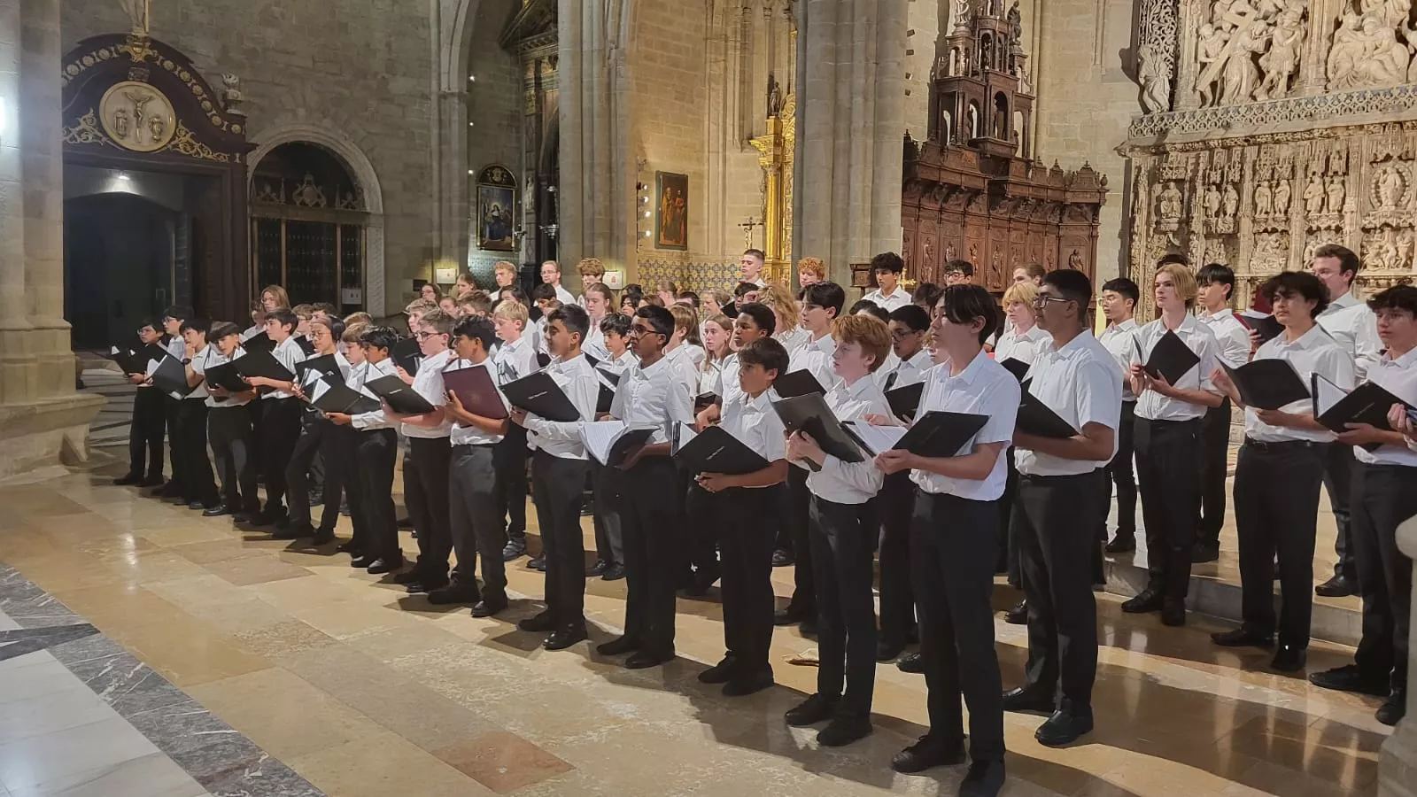 Tiffin Boy's Choir en la Catedral de Huesca
