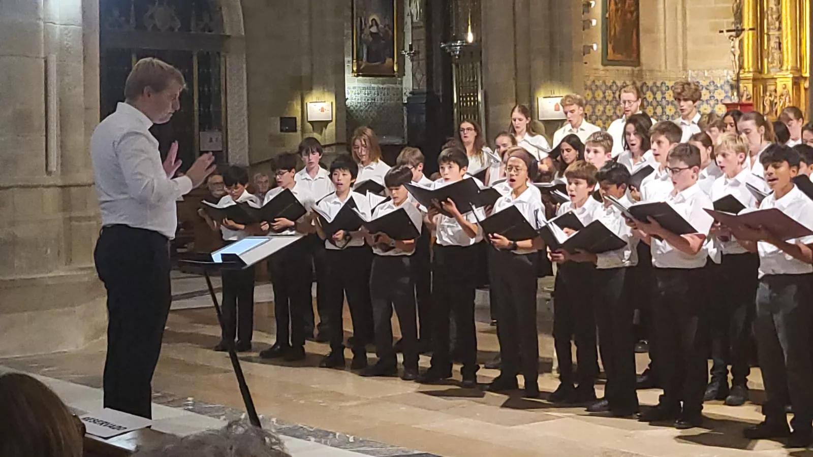 Tiffin Boy's Choir en la Catedral de Huesca