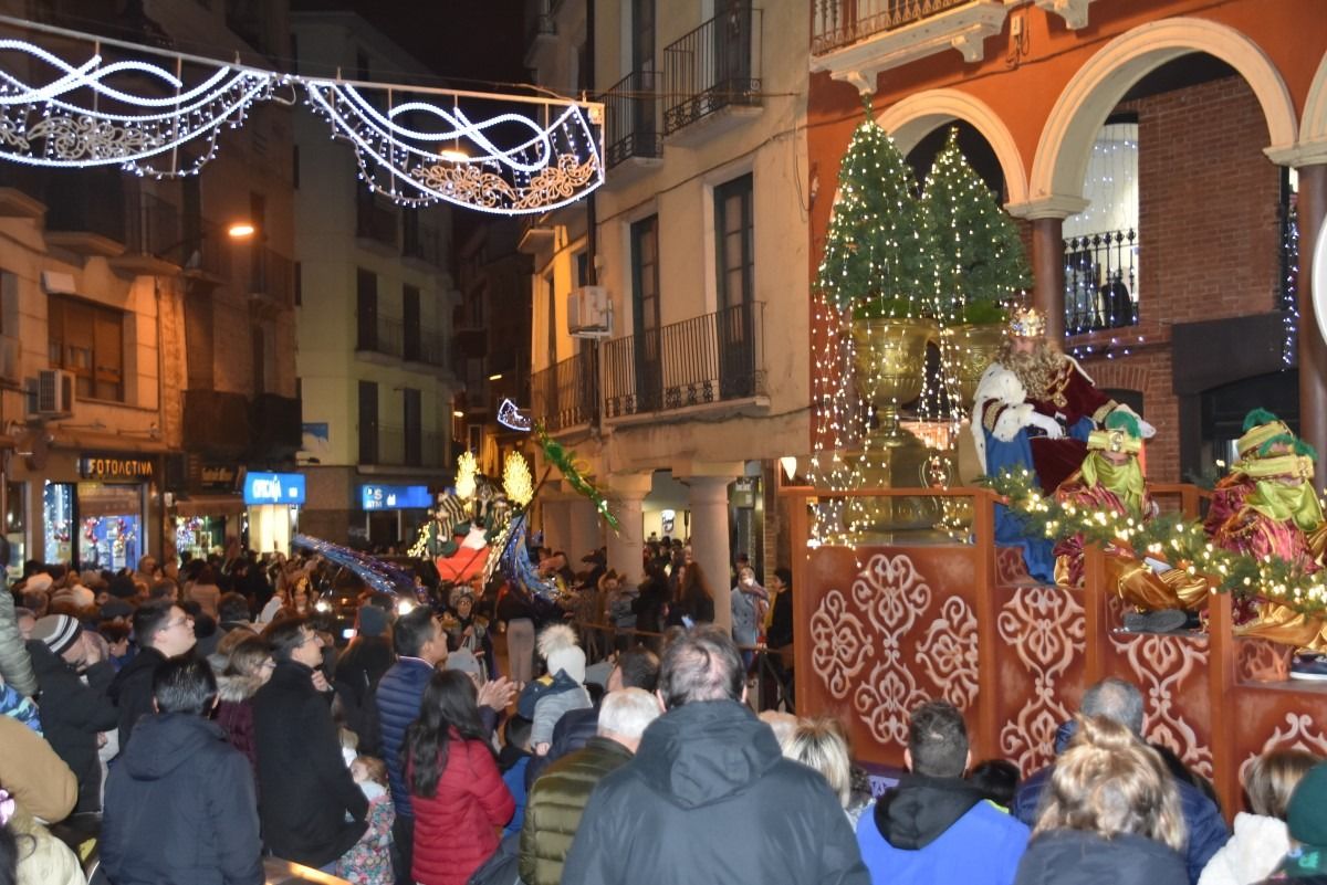 Imágenes de la Cabalgata de Reyes de Monzón 