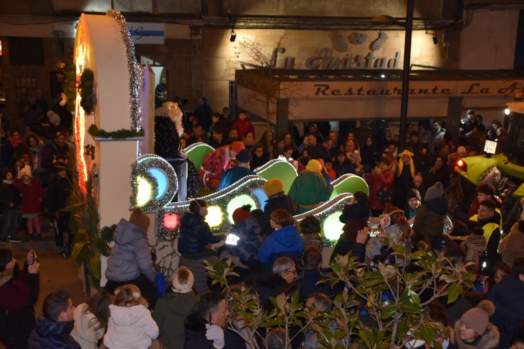 Imágenes de la Cabalgata de Reyes de Monzón 