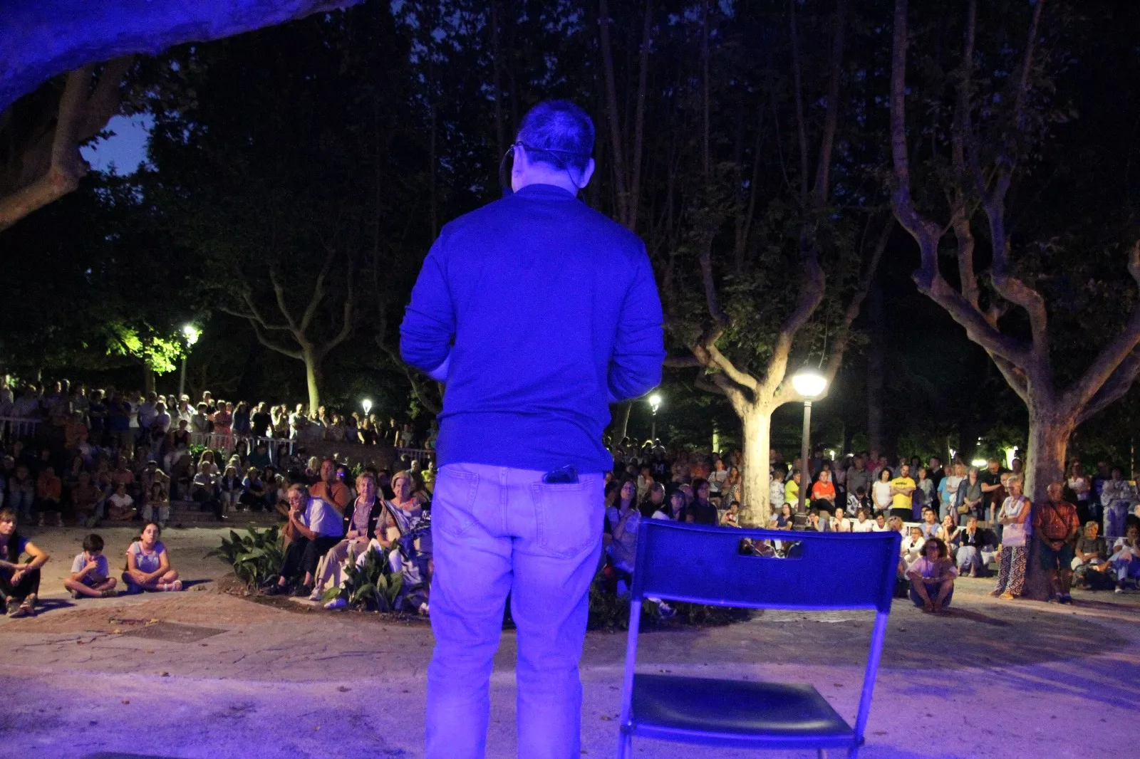 Los “Crímenes en la Fuente del Ibón” de Óscar Sipán. Foto Carlos Neofato