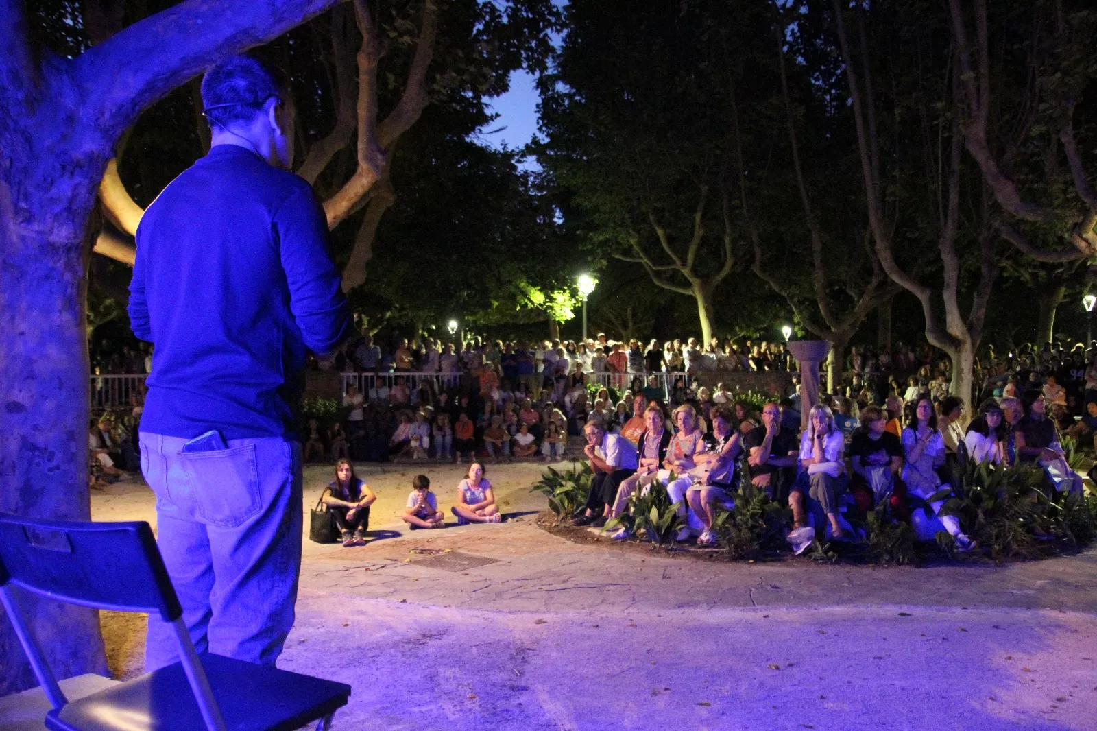 Los “Crímenes en la Fuente del Ibón” de Óscar Sipán. Foto Carlos Neofato