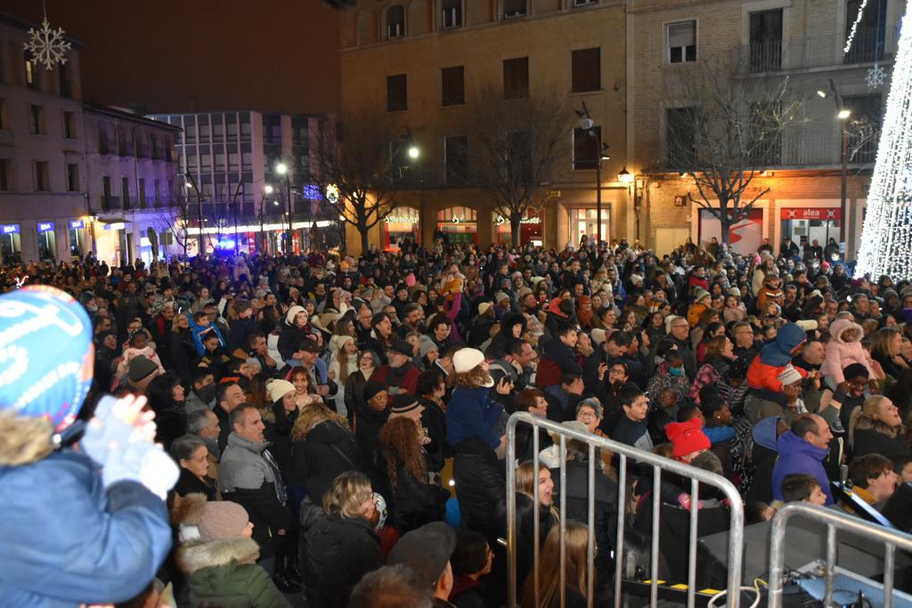 Imágenes de la Cabalgata de Reyes de Monzón 