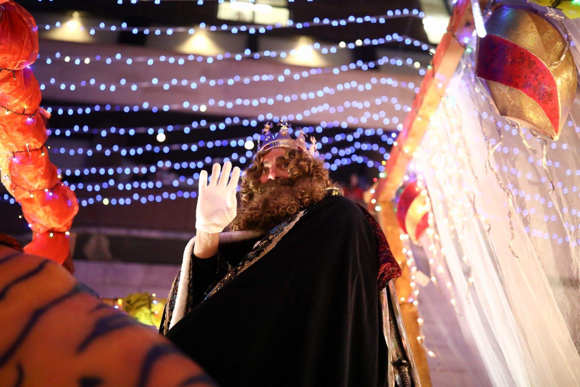 Cabalgata de los Reyes Magos de Oriente en Huesca. Foto Ayuntamiento de Huesca