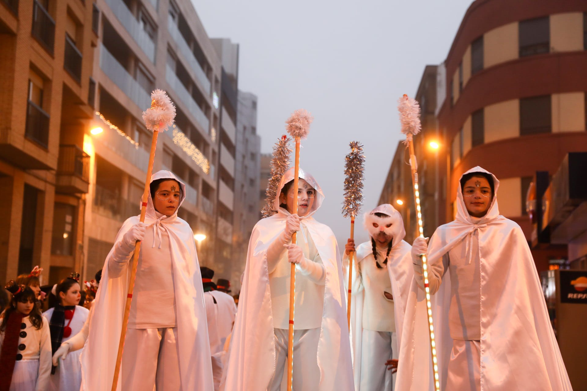 Cabalgata de los Reyes Magos de Oriente en Huesca. Foto Ayuntamiento de Huesca