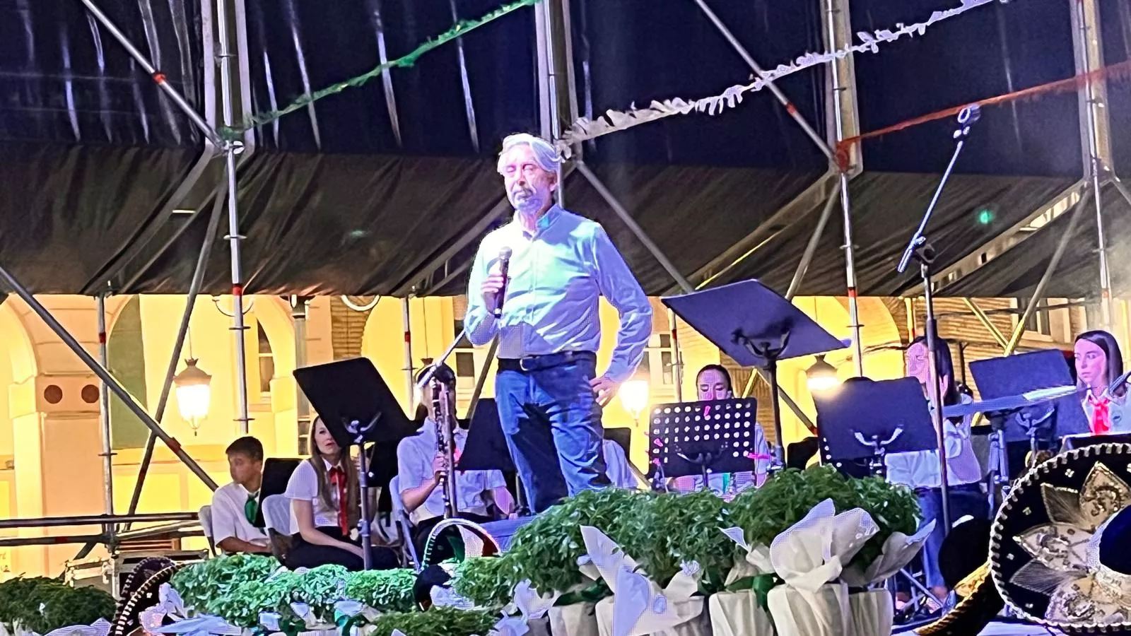 Concierto solidario de la Banda de Música de Huesca. Foto Mercedes Manterola