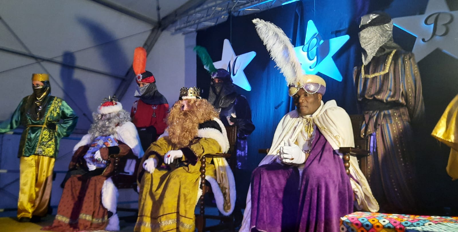 Imágenes de la Cabalgata de Reyes de Ayerbe 