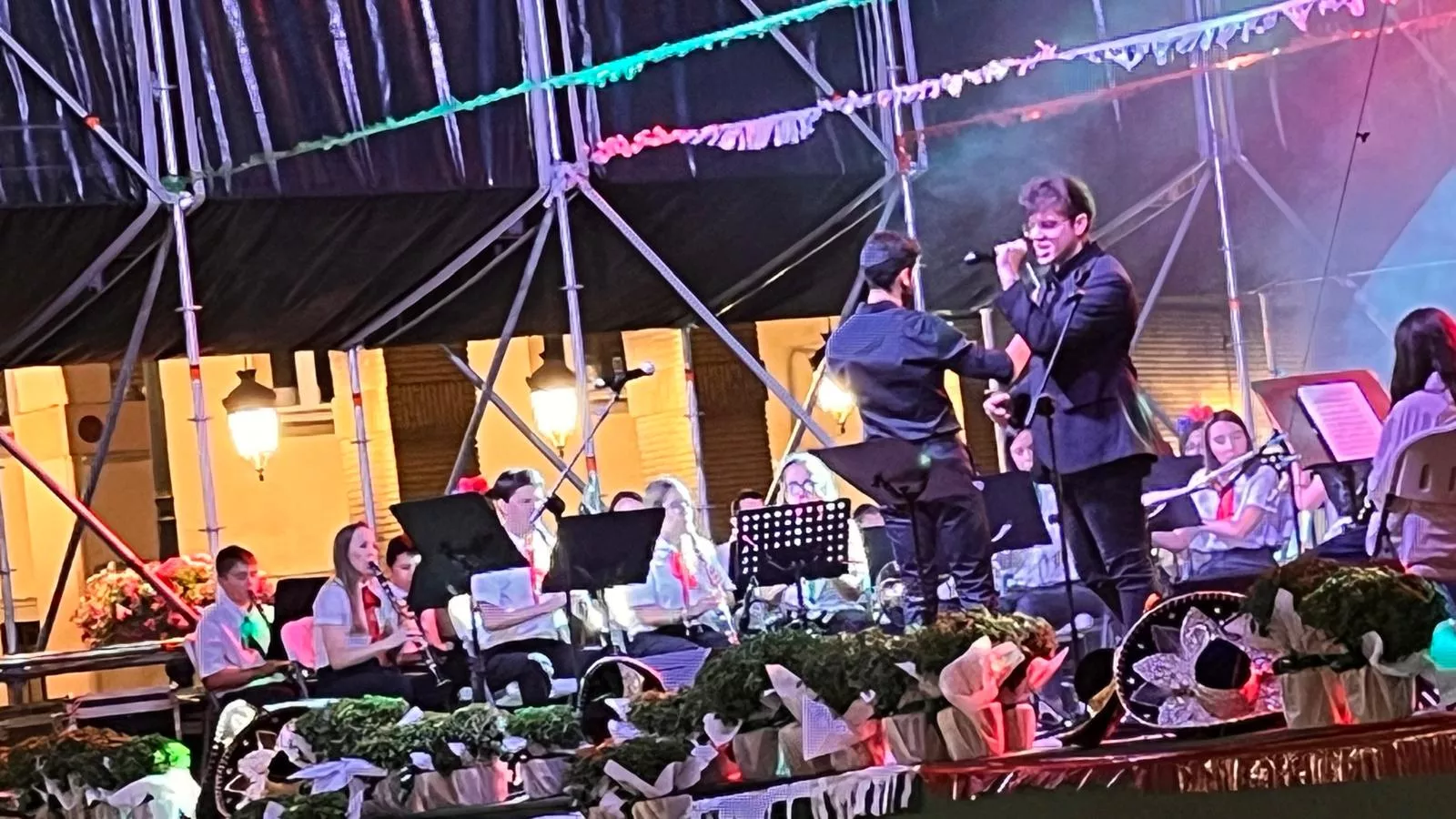 Concierto solidario de la Banda de Música de Huesca. Foto Mercedes Manterola