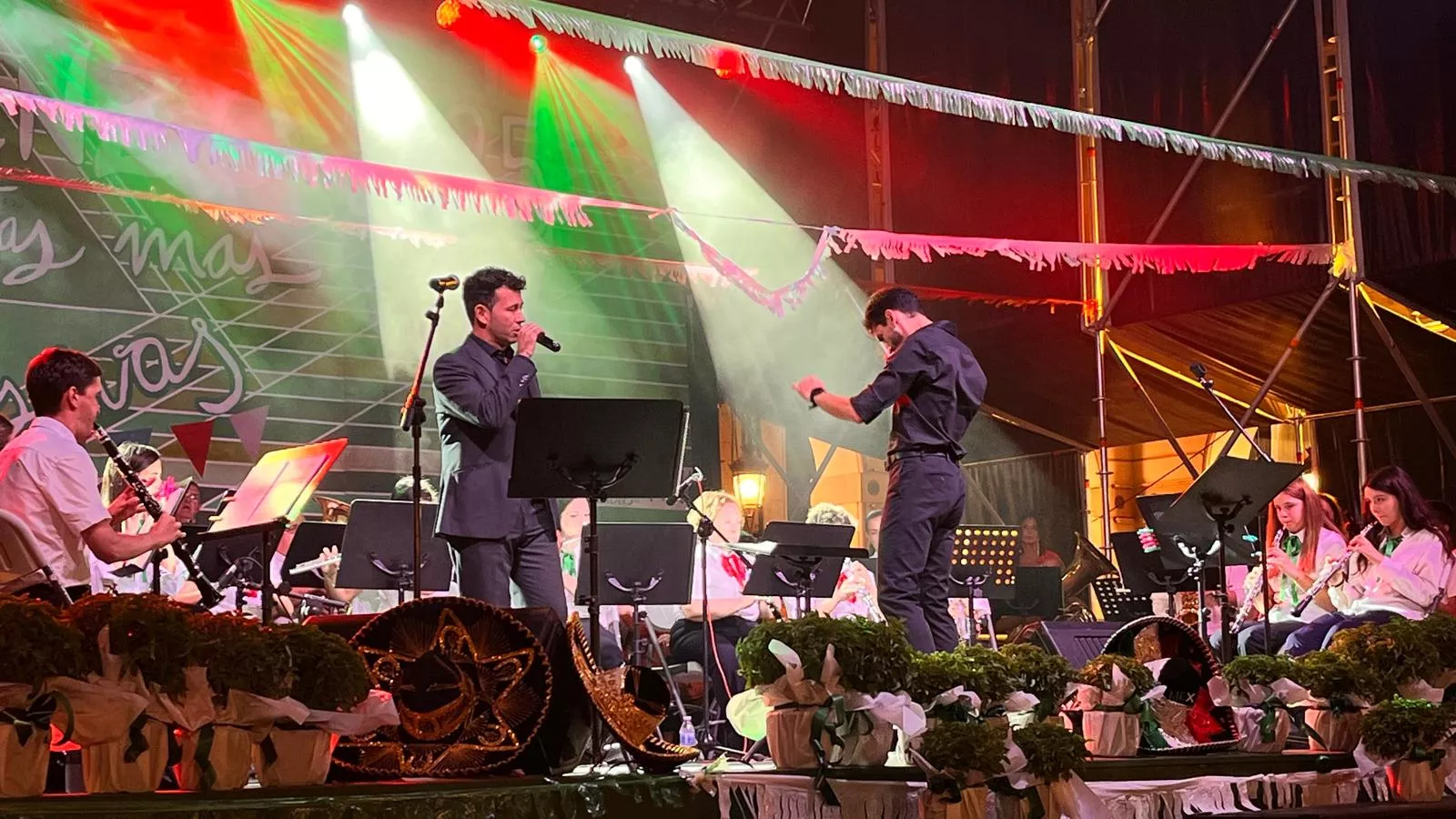 Concierto solidario de la Banda de Música de Huesca. Foto Mercedes Manterola