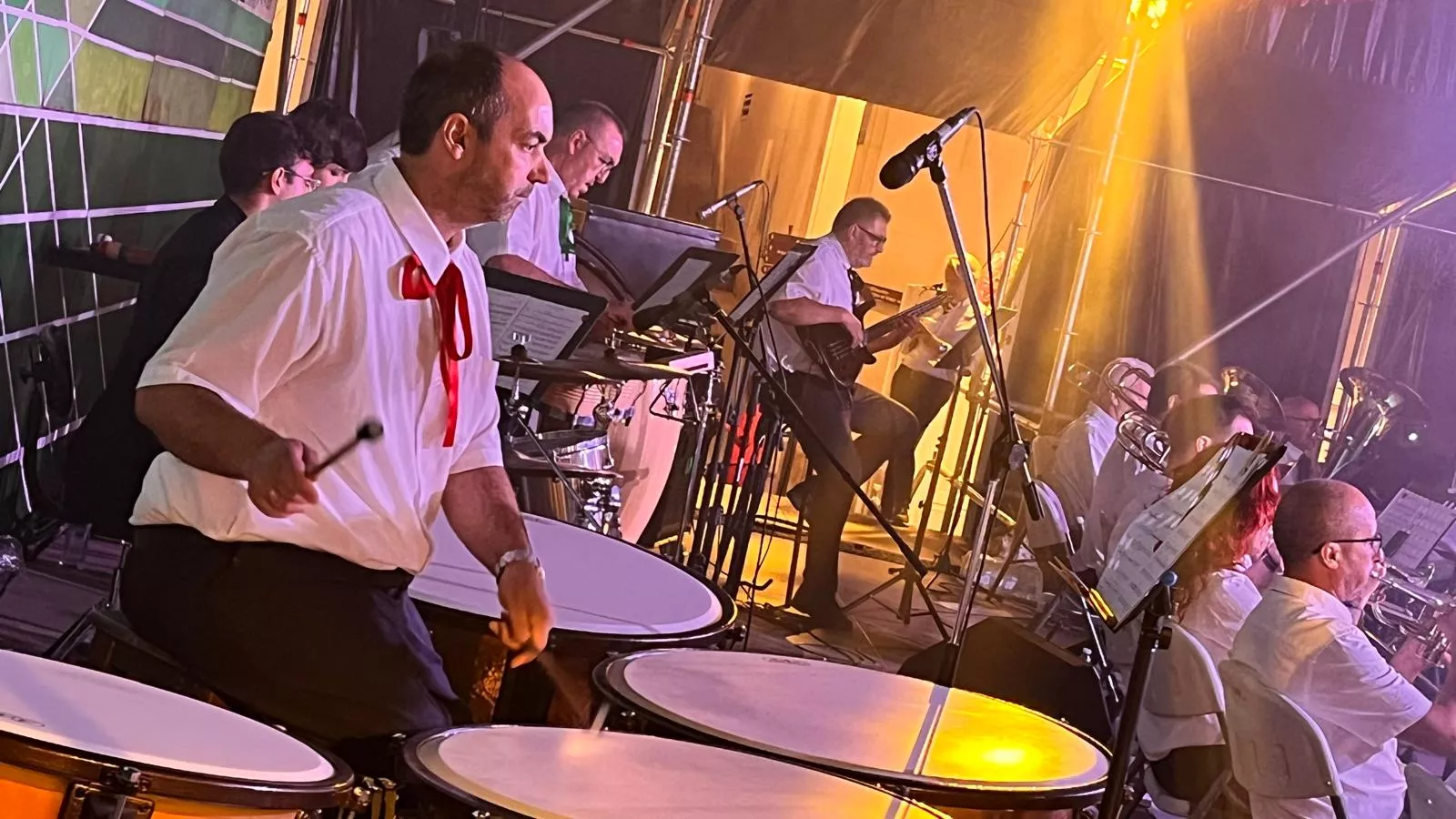 Concierto solidario de la Banda de Música de Huesca. Foto Mercedes Manterola