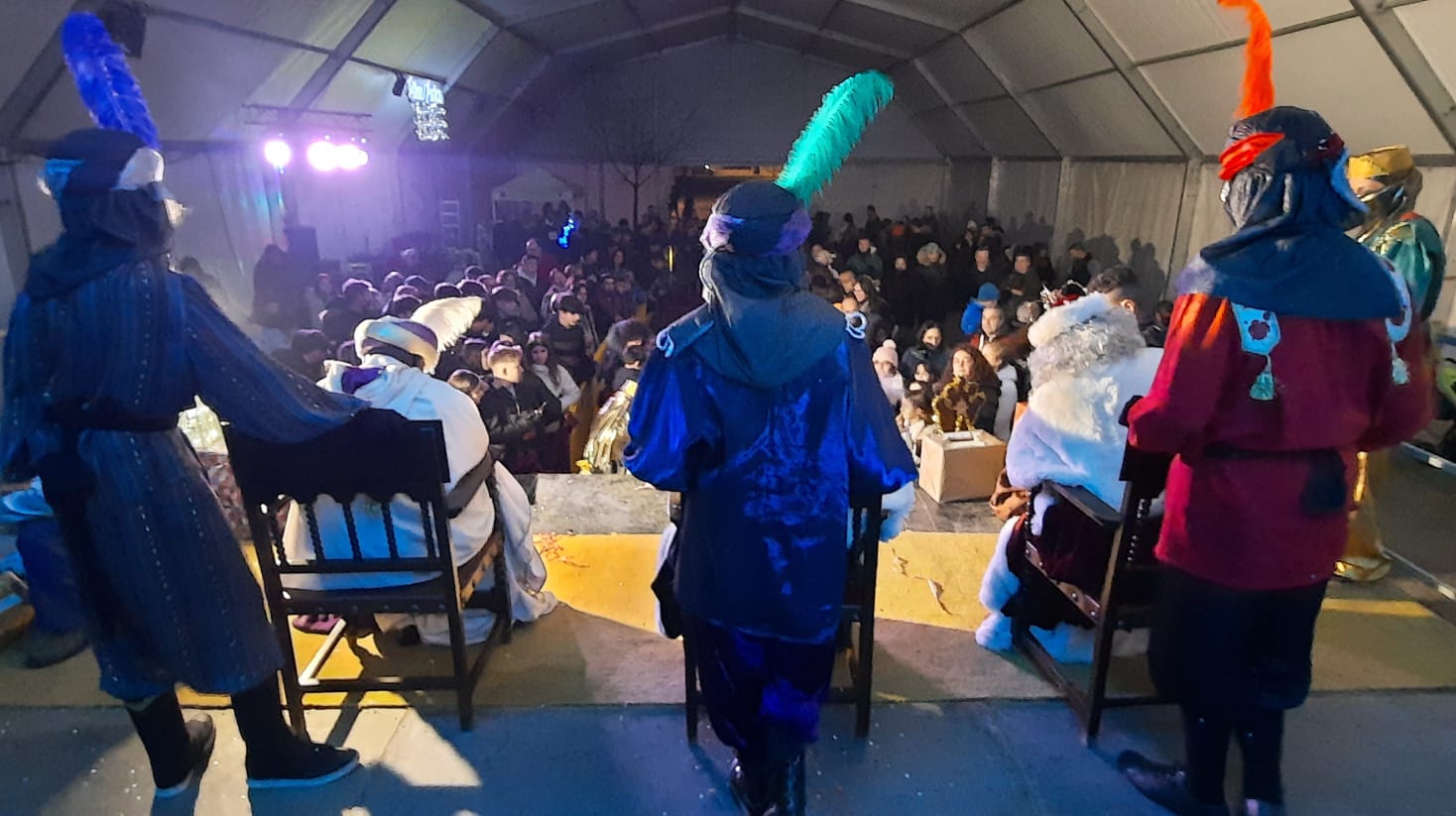 Imágenes de la Cabalgata de Reyes de Ayerbe 