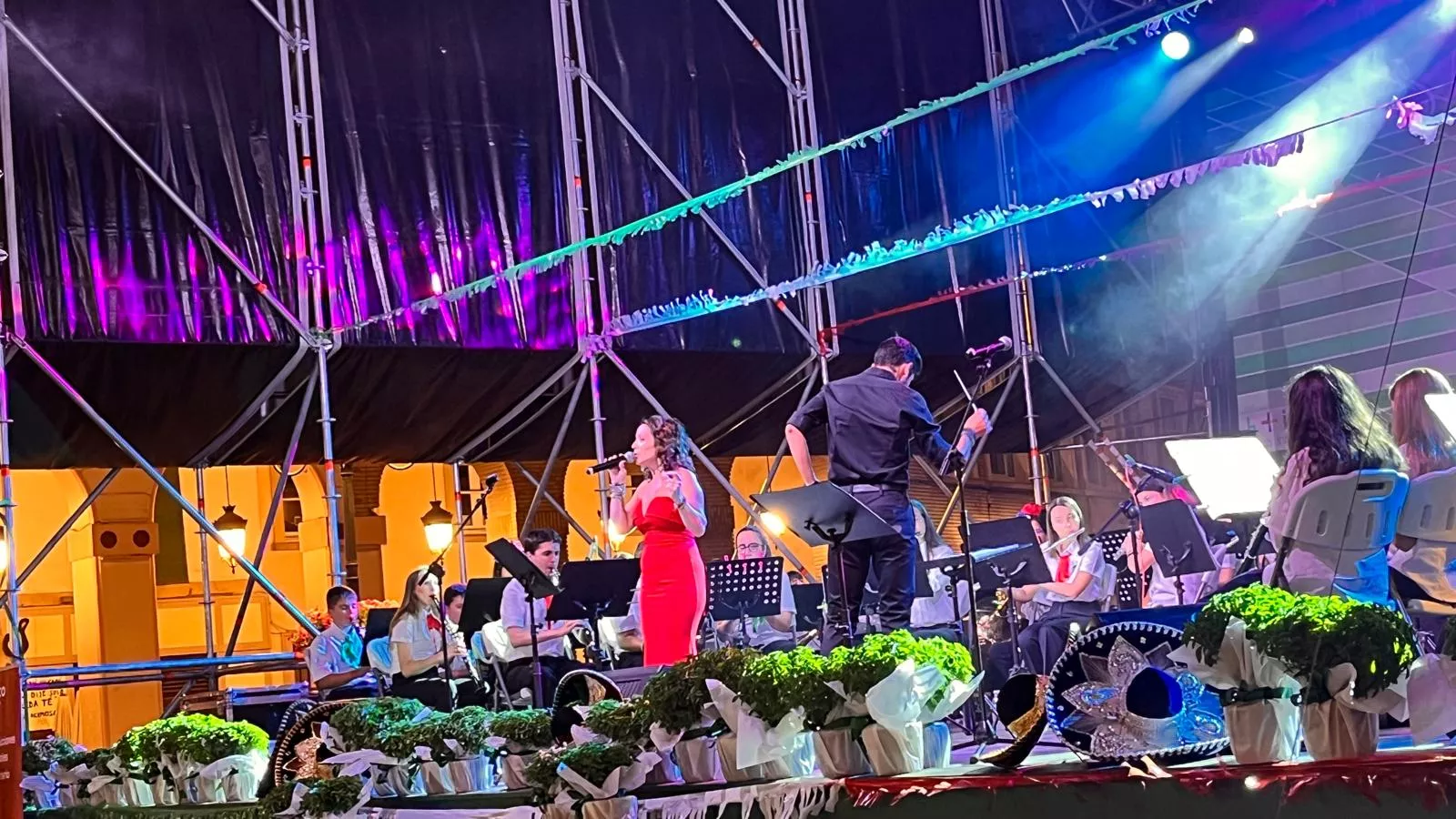 Concierto solidario de la Banda de Música de Huesca. Foto Mercedes Manterola