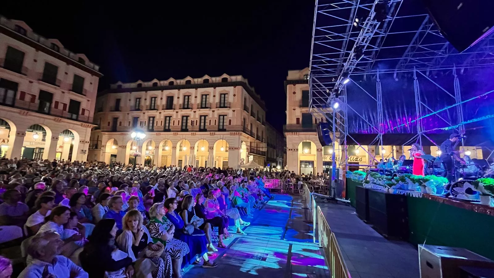 Concierto solidario de la Banda de Música de Huesca. Foto Mercedes Manterola
