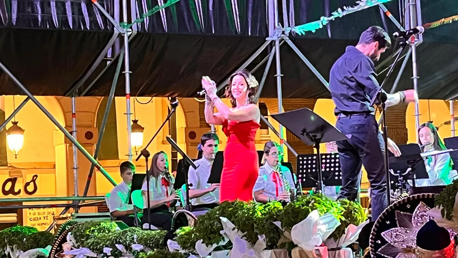 Concierto solidario de la Banda de Música de Huesca. Foto Mercedes Manterola