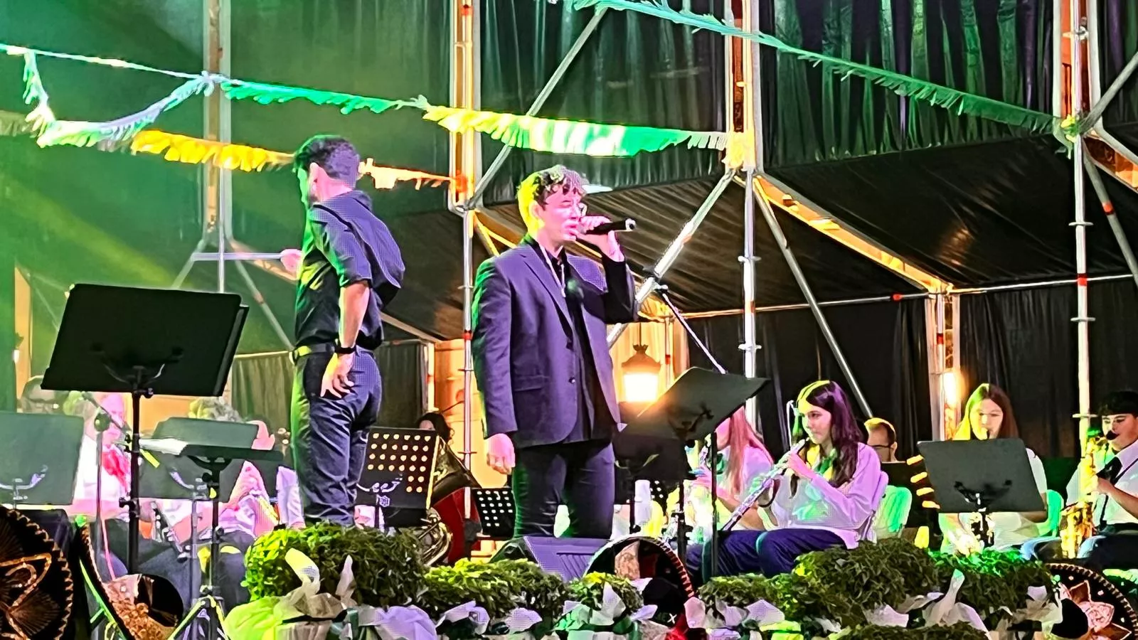 Concierto solidario de la Banda de Música de Huesca. Foto Mercedes Manterola