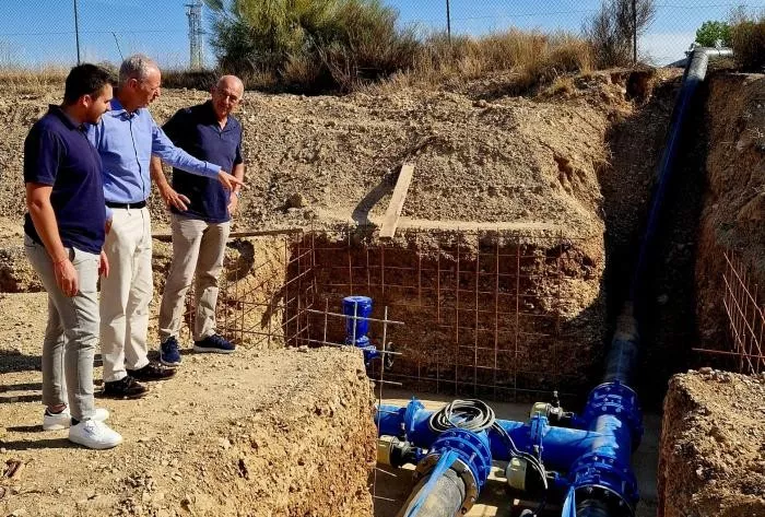 En marcha la nueva captación de agua del Cinca para Sariñena.