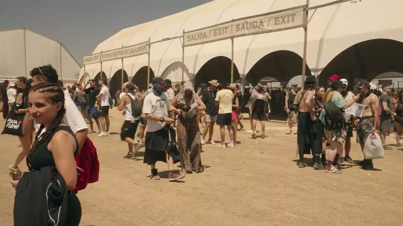 Estas son las primeras imágenes que nos llegan del Monegros Desert Festival 2025.