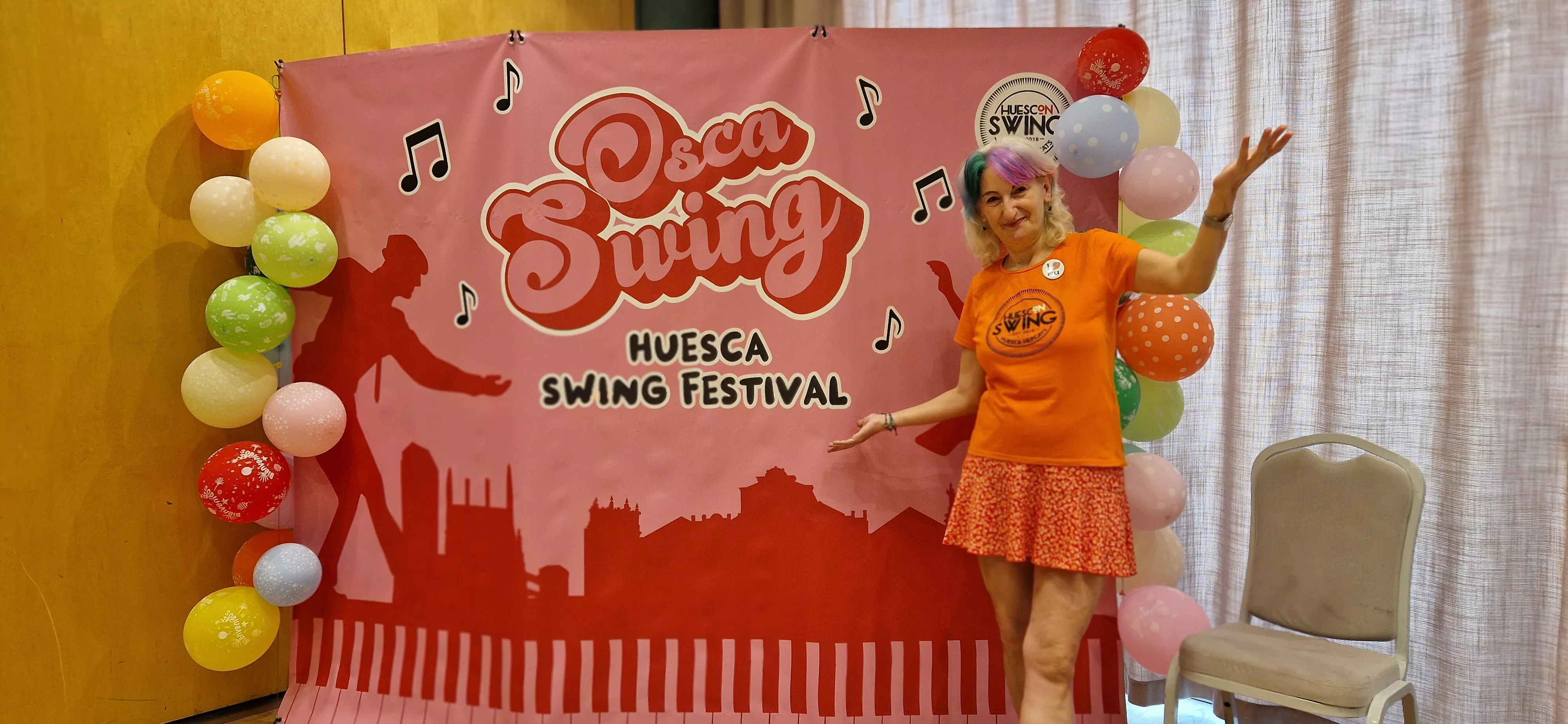 Pili Adillón. Quinta edición de Oscaswing. Foto Myriam Martínez