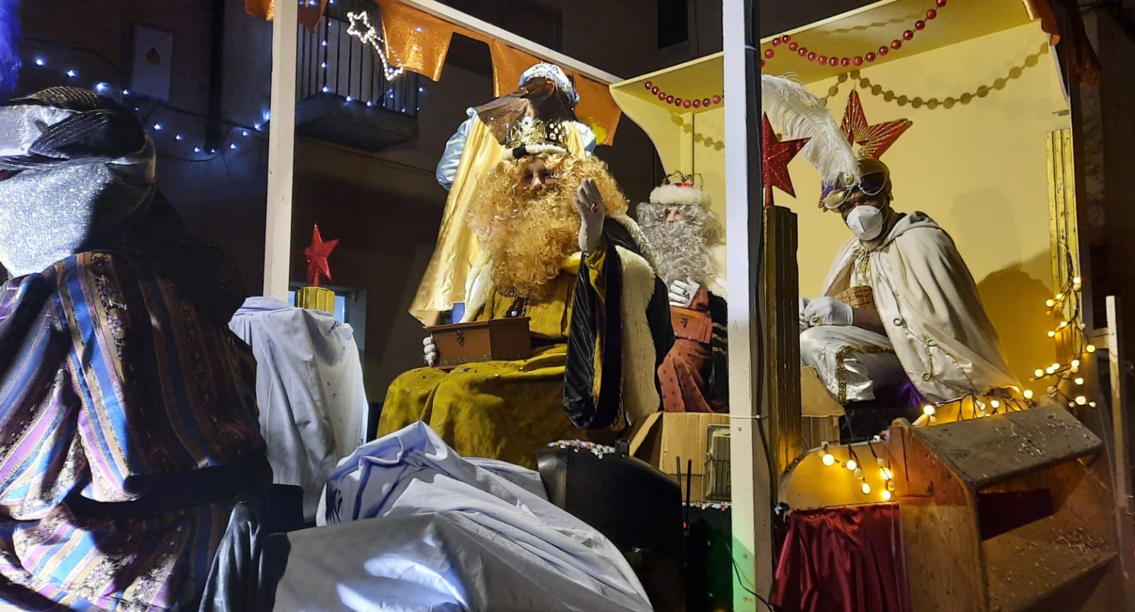 Imágenes de la Cabalgata de Reyes de Ayerbe 