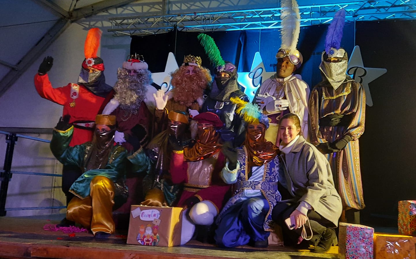 Imágenes de la Cabalgata de Reyes de Ayerbe 