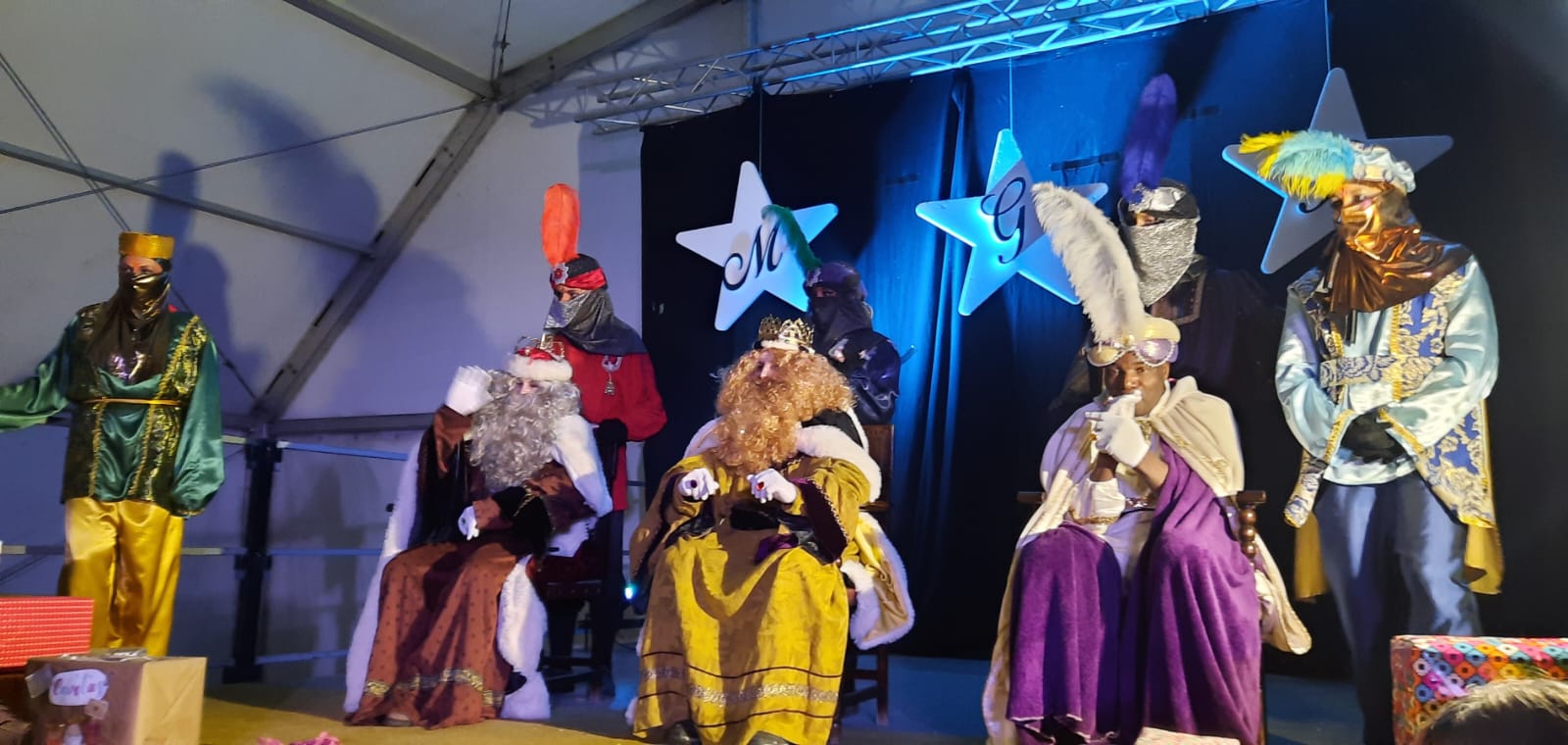 Imágenes de la Cabalgata de Reyes de Ayerbe 