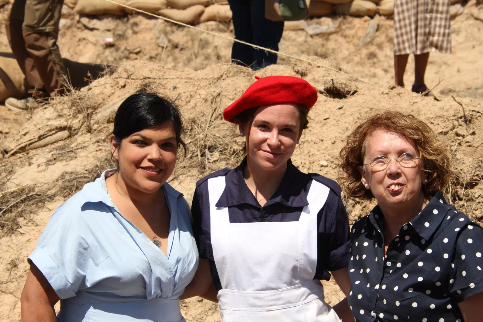 Recreación de la Batalla del Ebro de Fayón. Foto Carlos Neofato