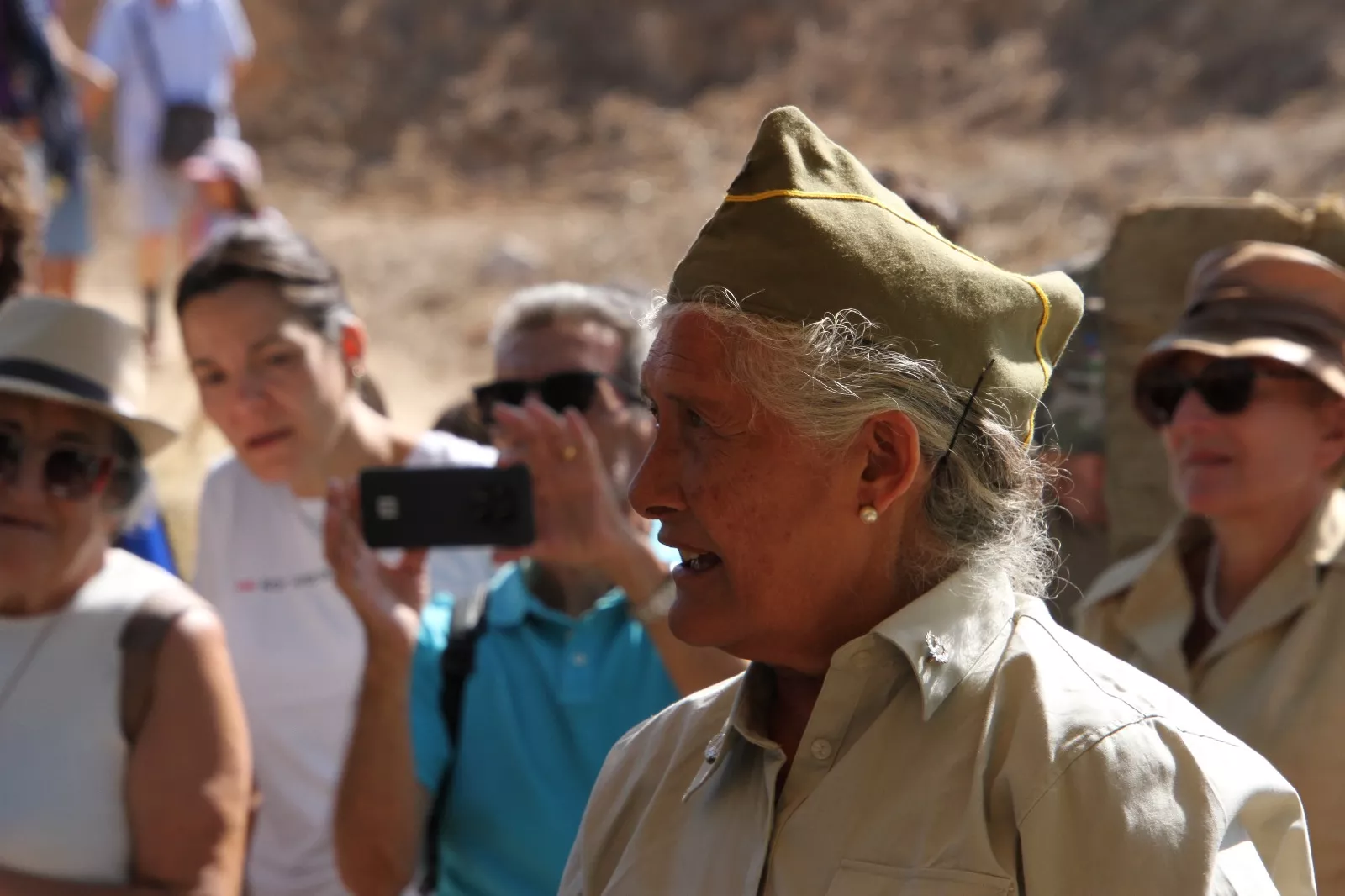 Recreación de la Batalla del Ebro de Fayón. Foto Carlos Neofato