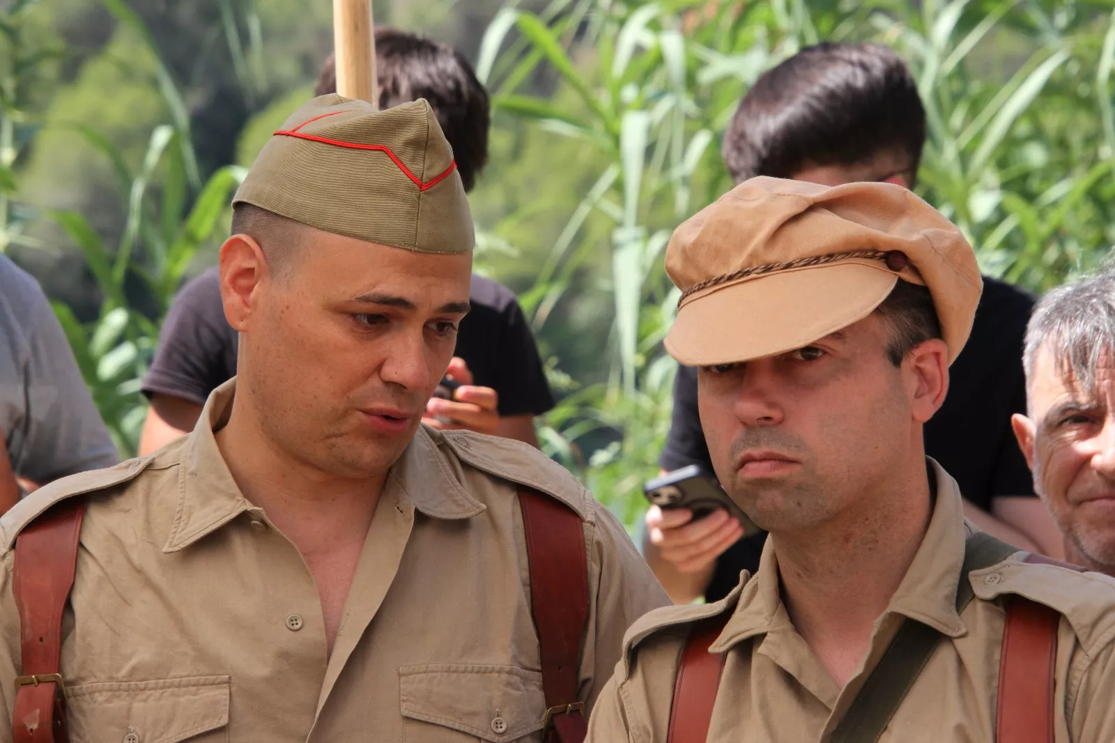 Recreación de la Batalla del Ebro de Fayón. Foto Carlos Neofato