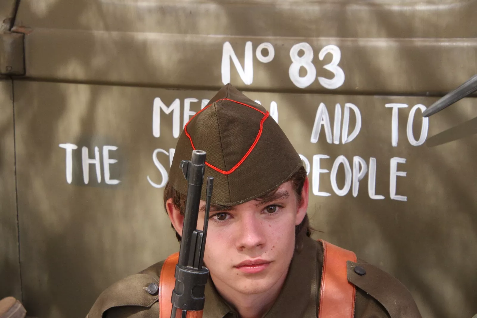 Recreación de la Batalla del Ebro de Fayón. Foto Carlos Neofato