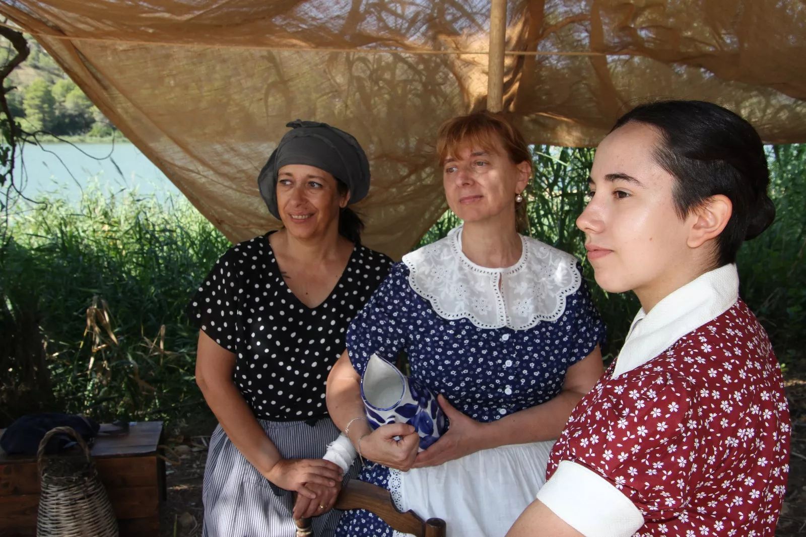 Recreación de la Batalla del Ebro de Fayón. Foto Carlos Neofato