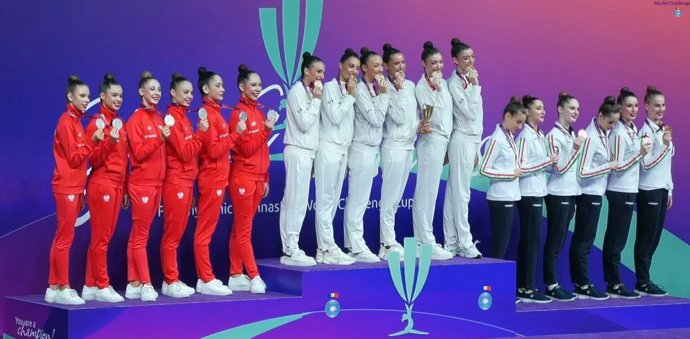 Podio del ejercicio mixto