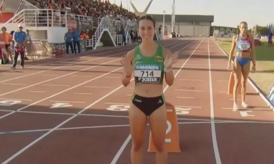 Marta Fontán ha disputado la final del 800