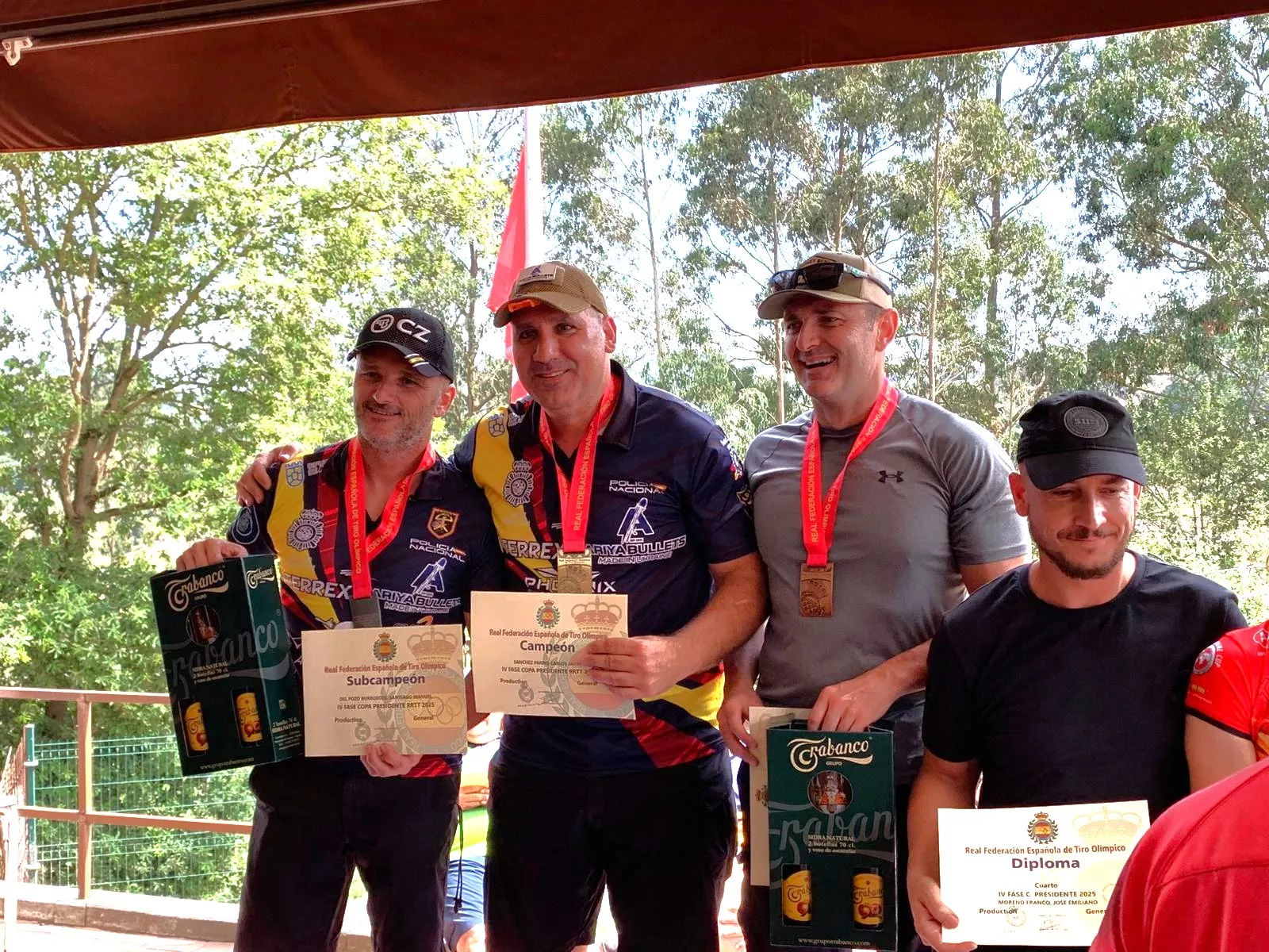 Carlos Sánchez, campeón de una de las modalidades disputadas