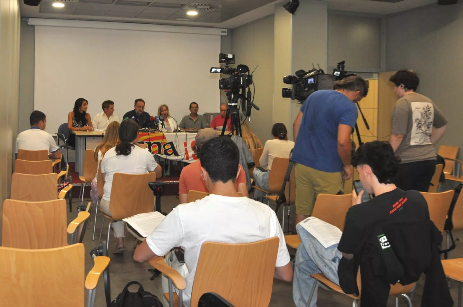 Rueda de prensa de Sijena Sí