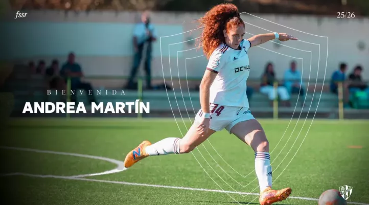 Andrea Martín refuerza la defensa del Huesca Femenino