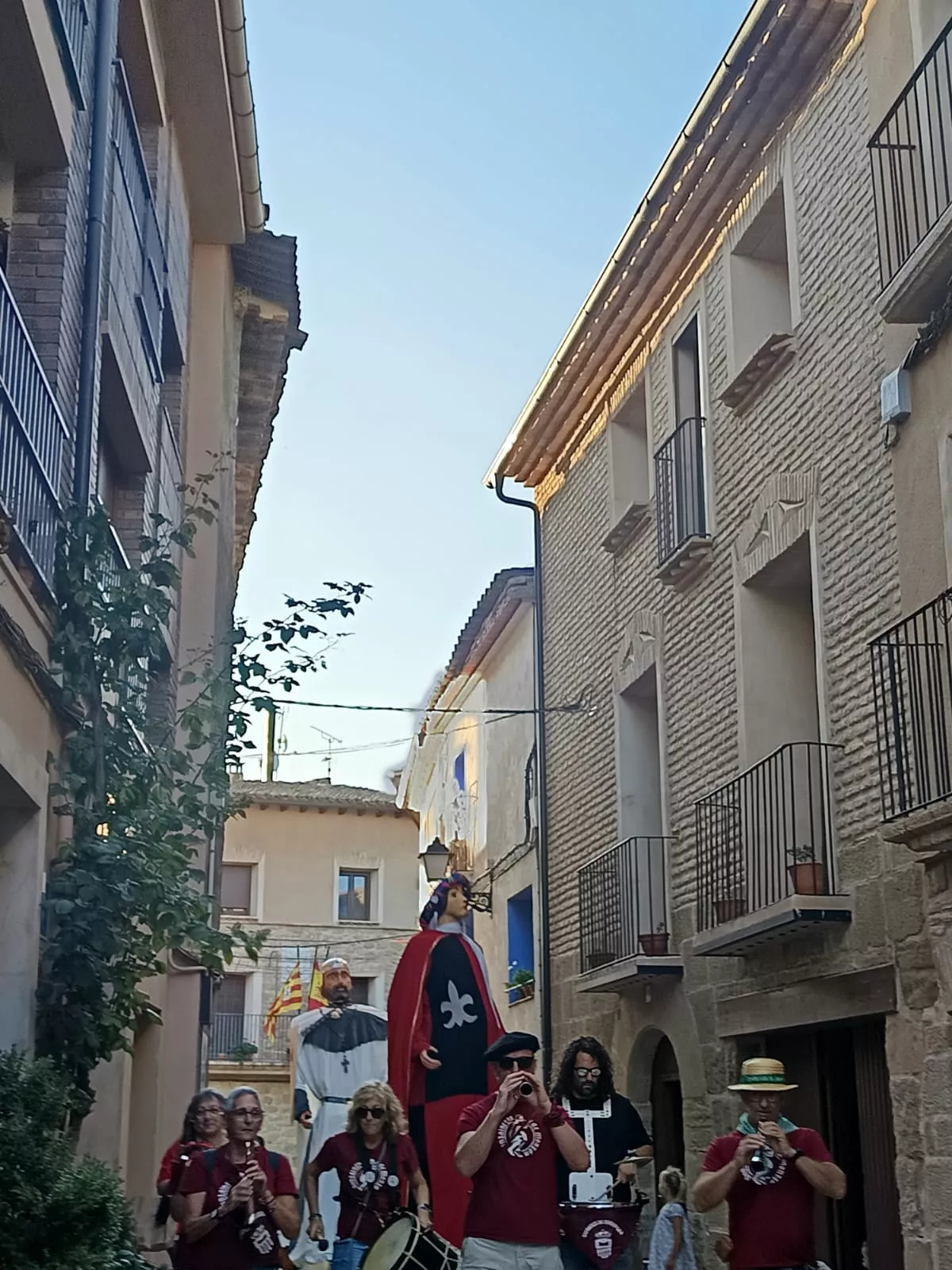 Segundo Encuentro de GIgantes de Adahuesca.