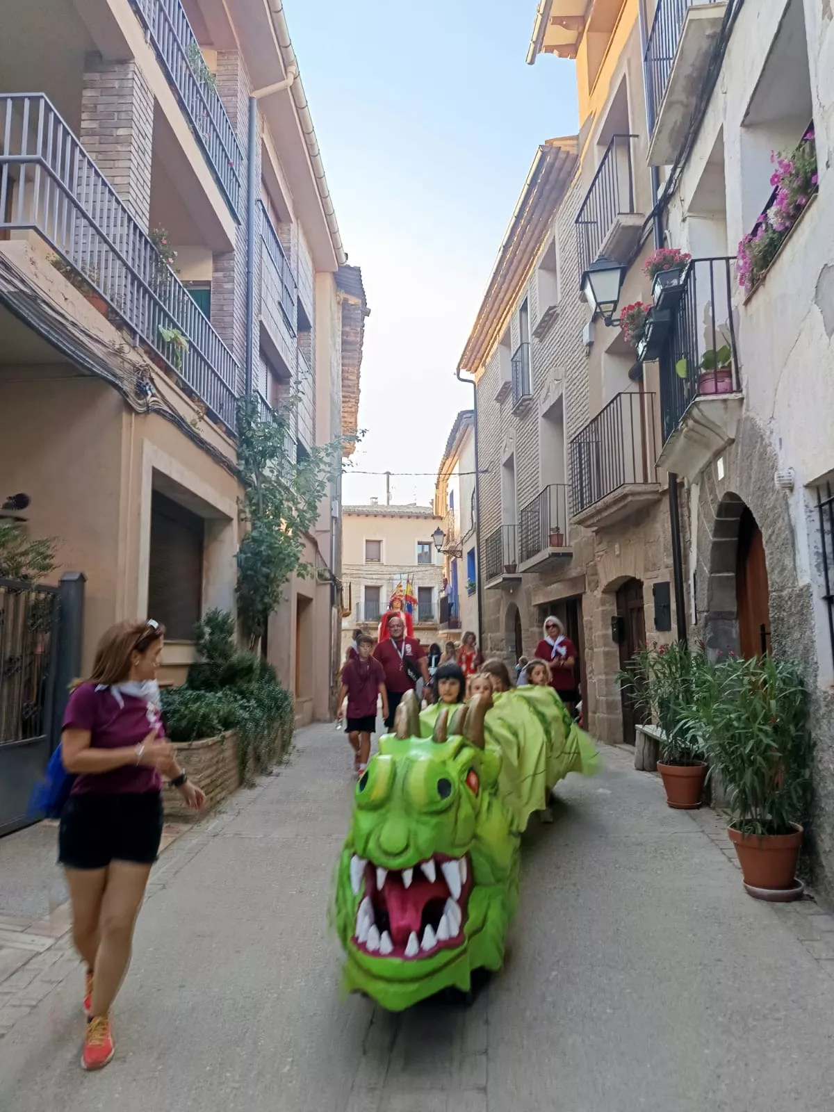Segundo Encuentro de GIgantes de Adahuesca.