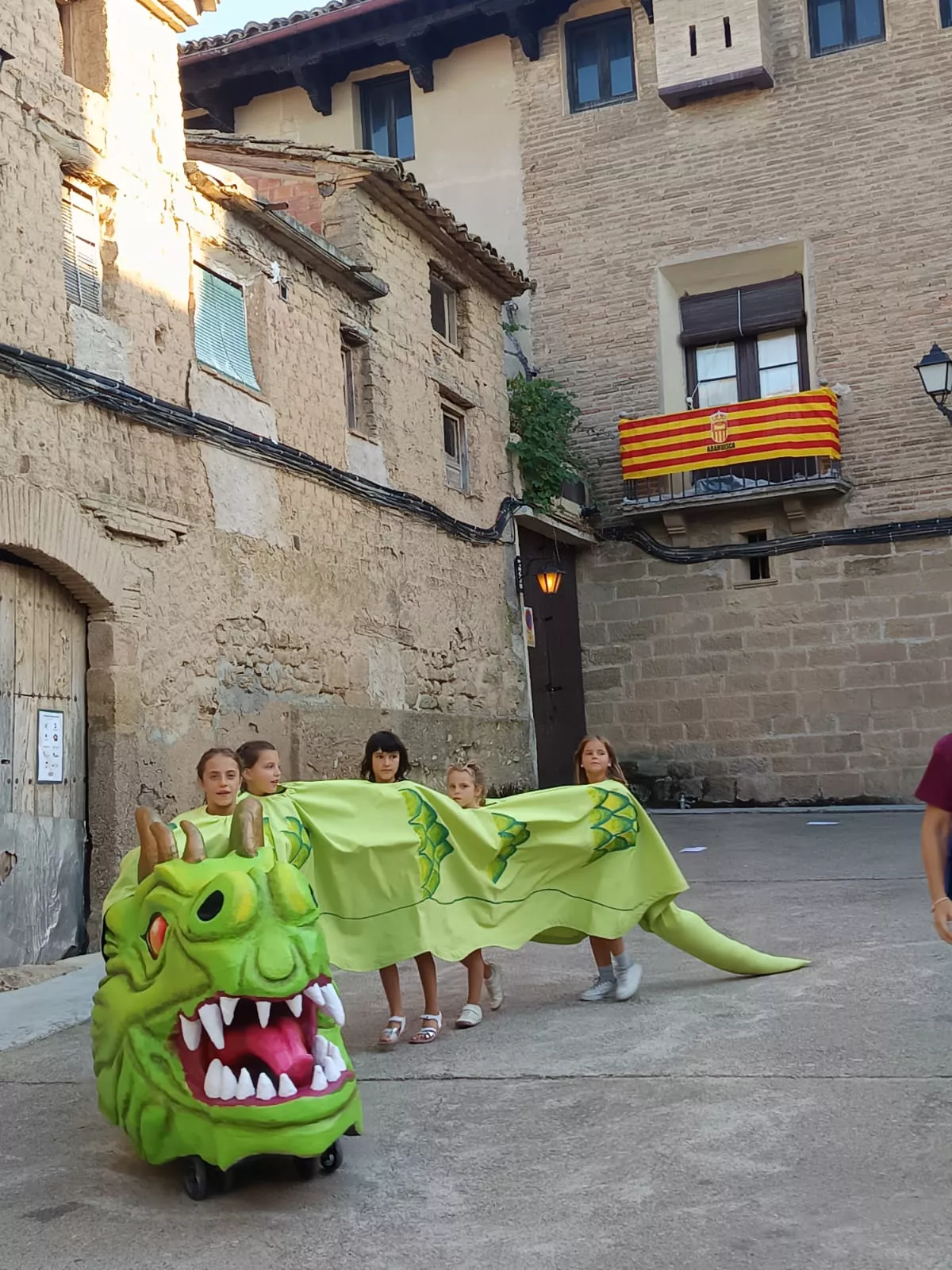 Segundo Encuentro de GIgantes de Adahuesca.
