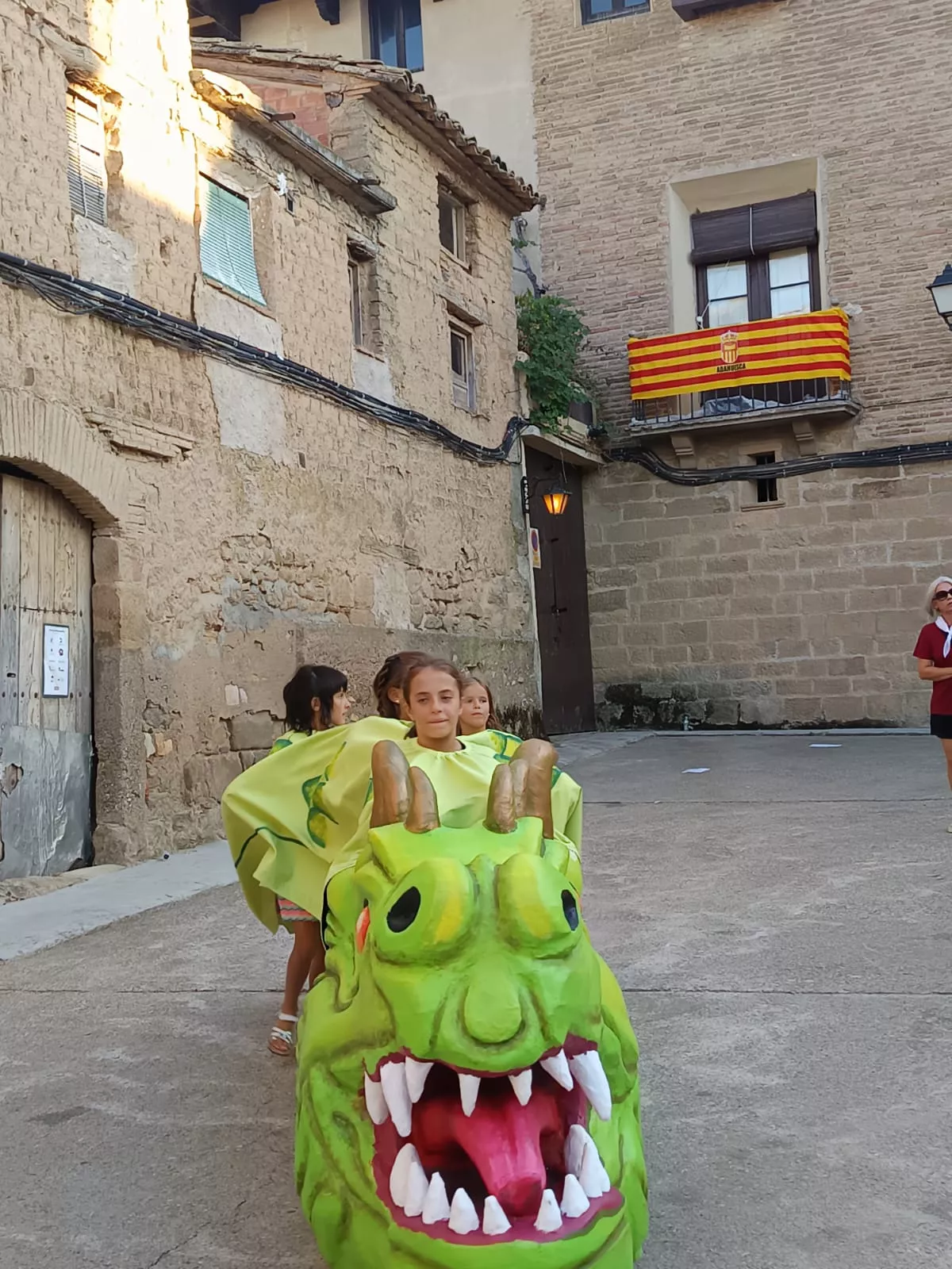 Segundo Encuentro de GIgantes de Adahuesca.
