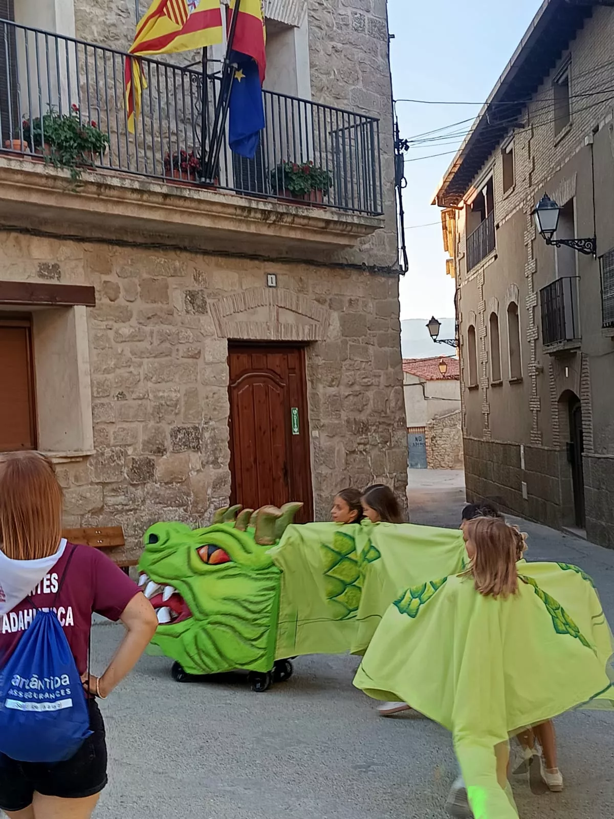 Segundo Encuentro de GIgantes de Adahuesca.