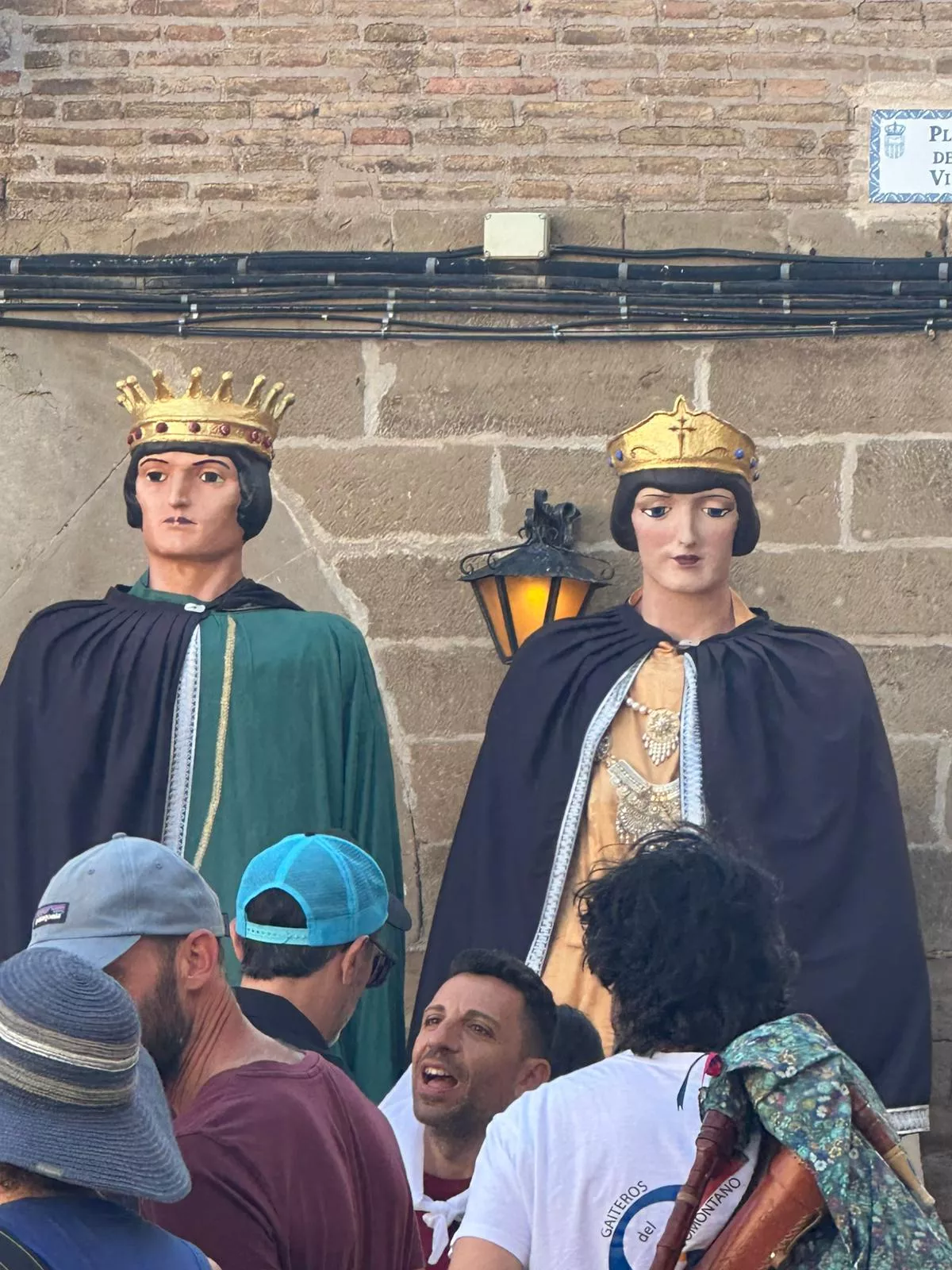 Segundo Encuentro de GIgantes de Adahuesca.