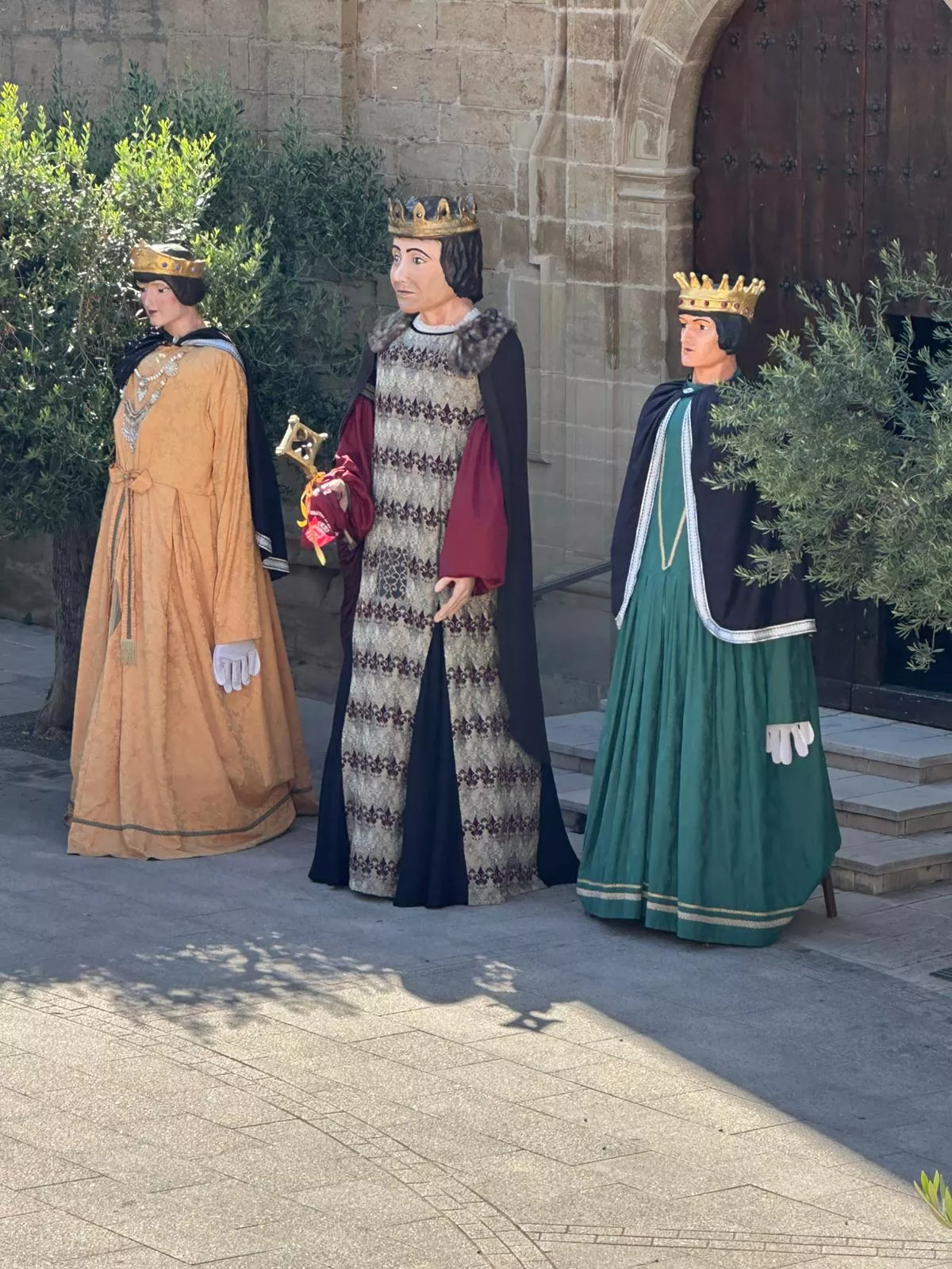 Segundo Encuentro de GIgantes de Adahuesca.