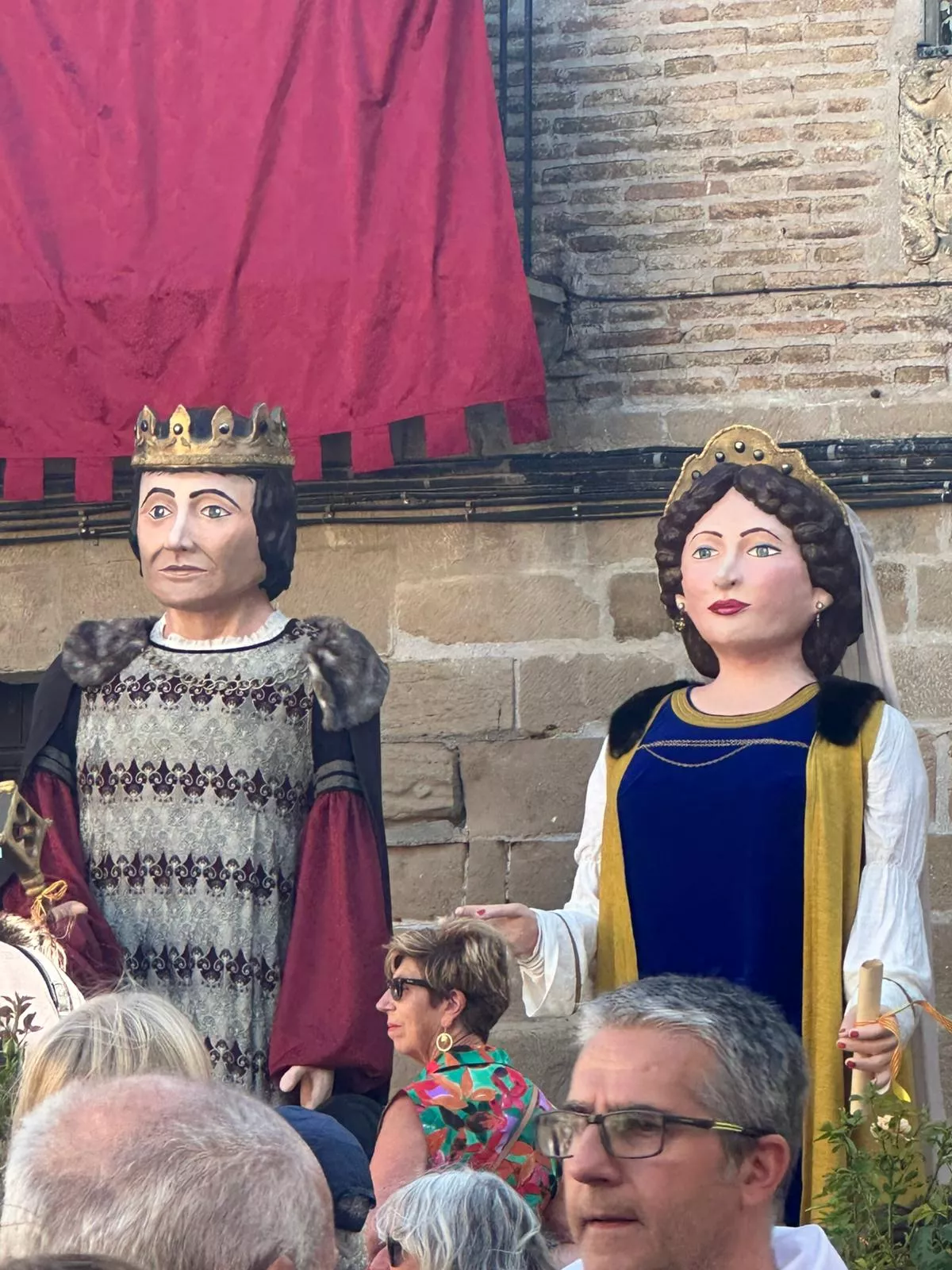 Segundo Encuentro de GIgantes de Adahuesca.