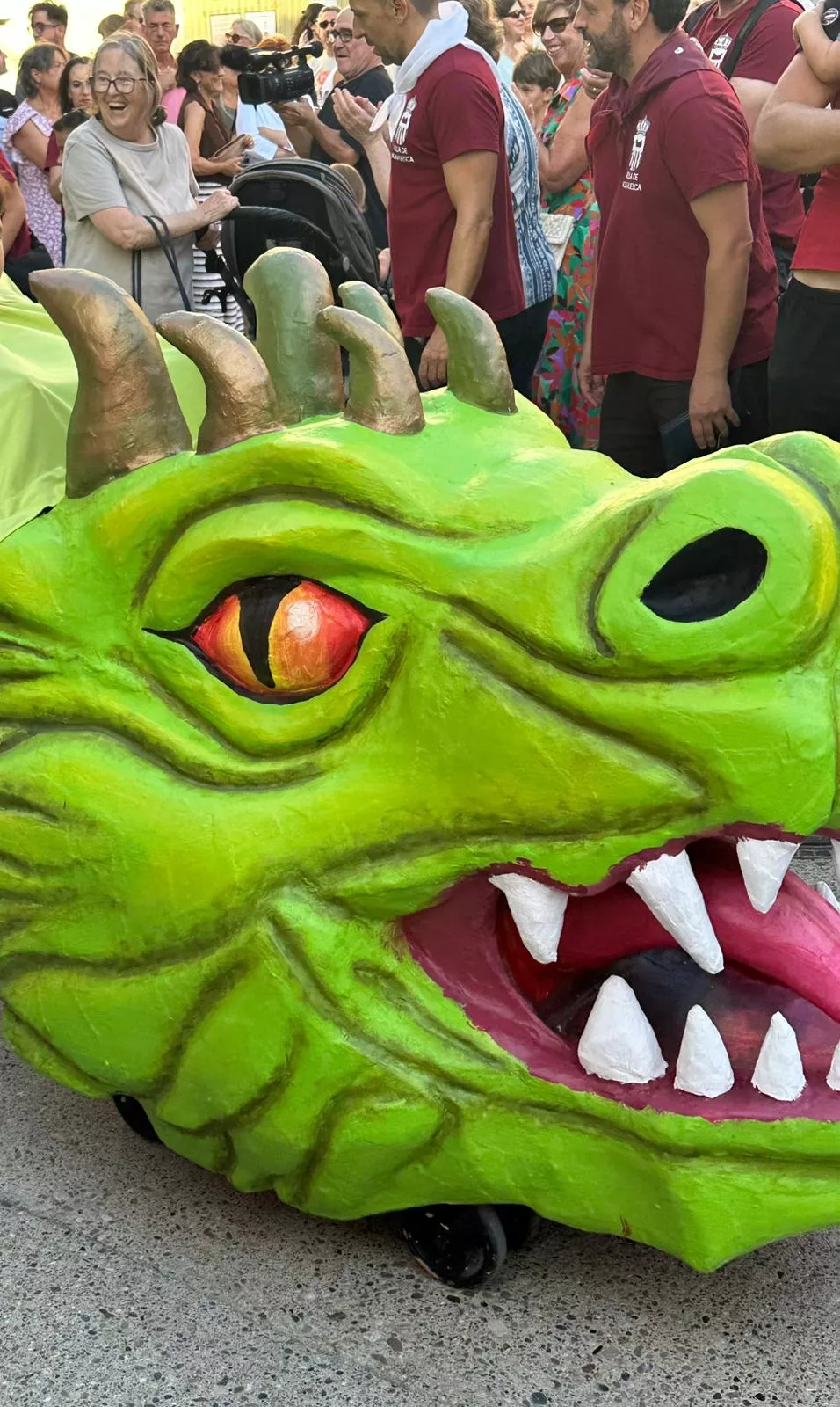 Segundo Encuentro de GIgantes de Adahuesca.