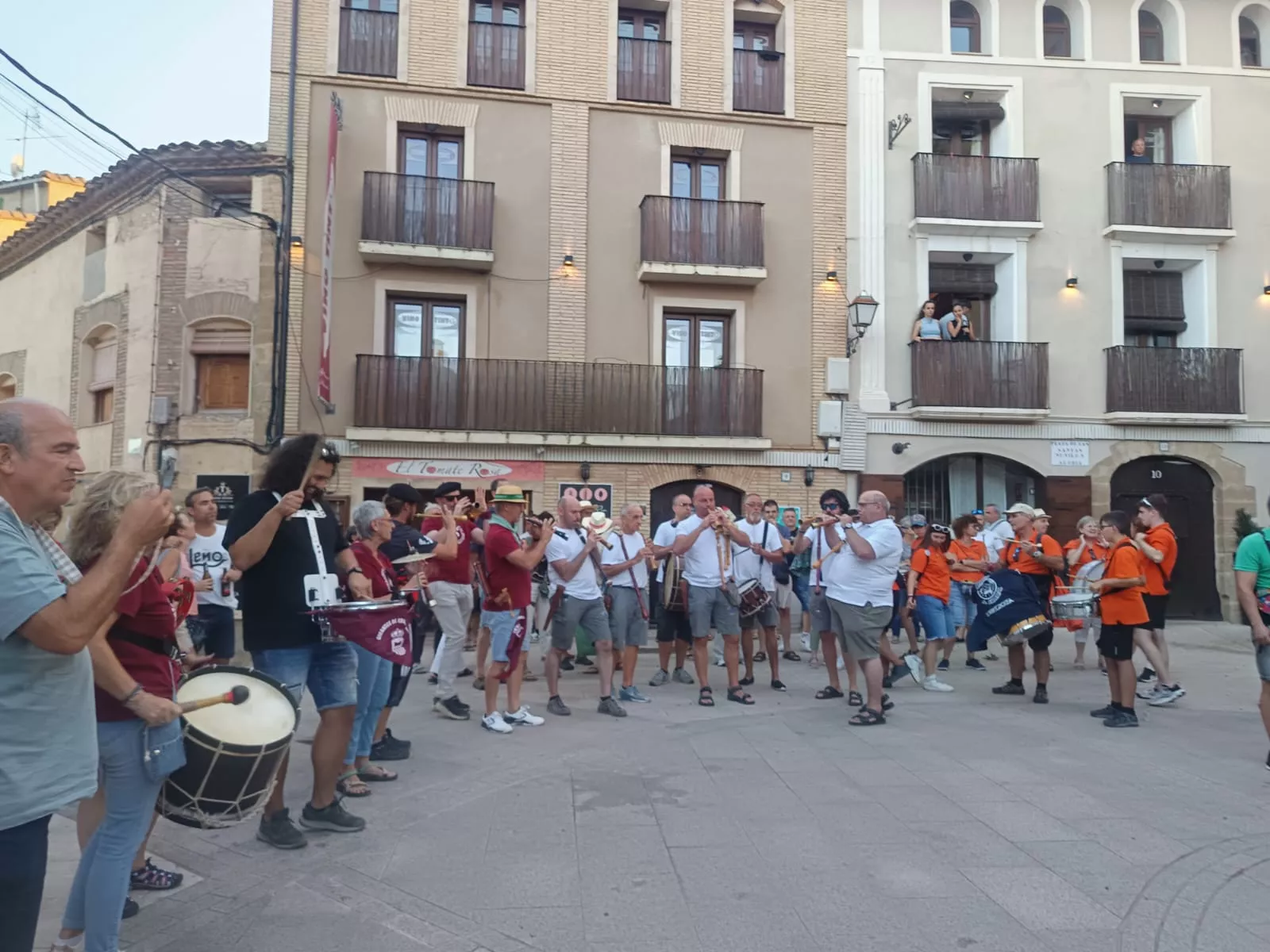 Segundo Encuentro de GIgantes de Adahuesca.