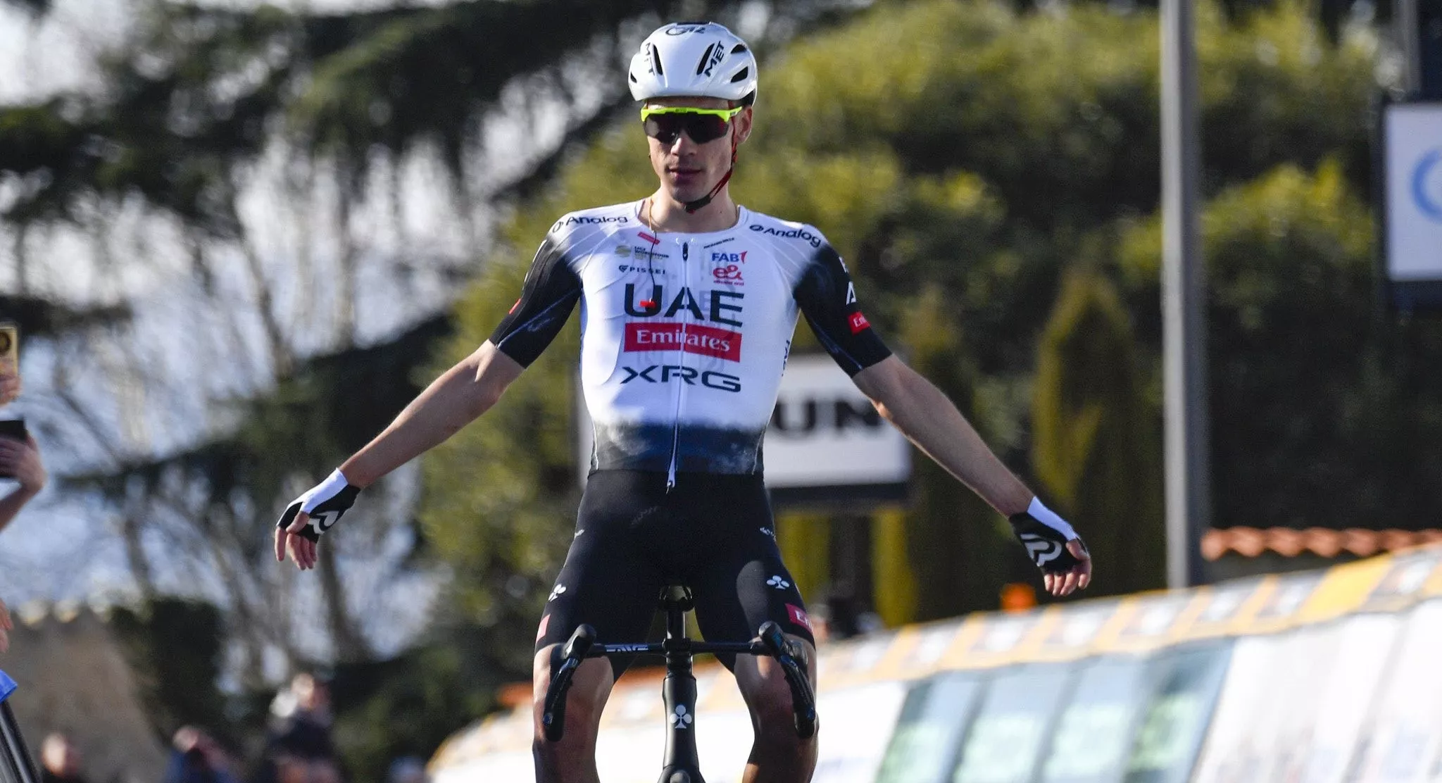 Juan Ayuso será el colíder de UAE en la Vuelta a España 2025. Foto: UAE